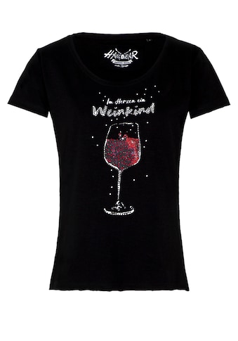 Hangowear Trachtenshirt, Damen, nicht nur für Weinliebhaberinnen kaufen