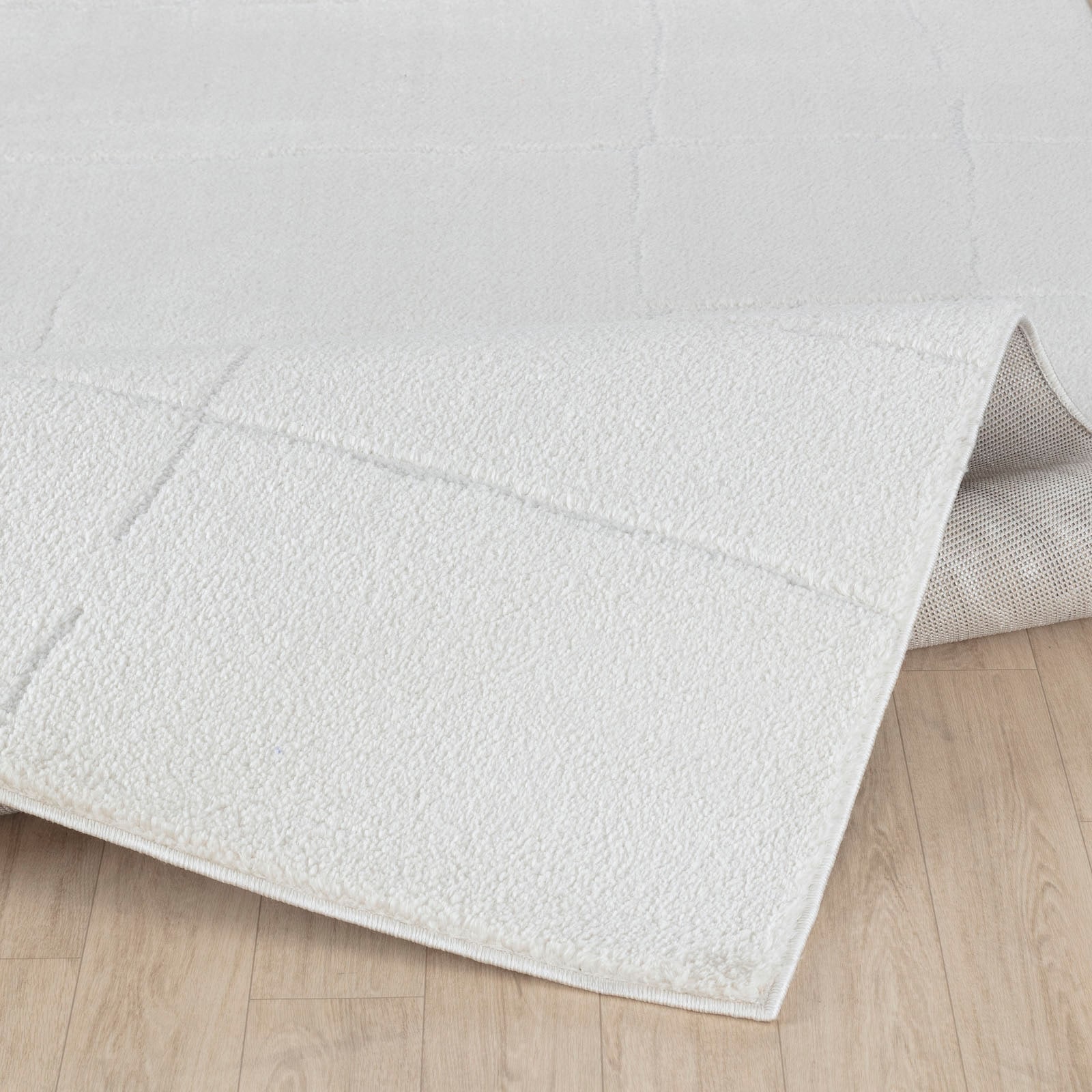 Livabliss Teppich »GIJON«, rechteckig, 14 mm Höhe, Skandi Design, Modern Boho Kurzflor Wohnzimmerteppich, Schlafzimmer