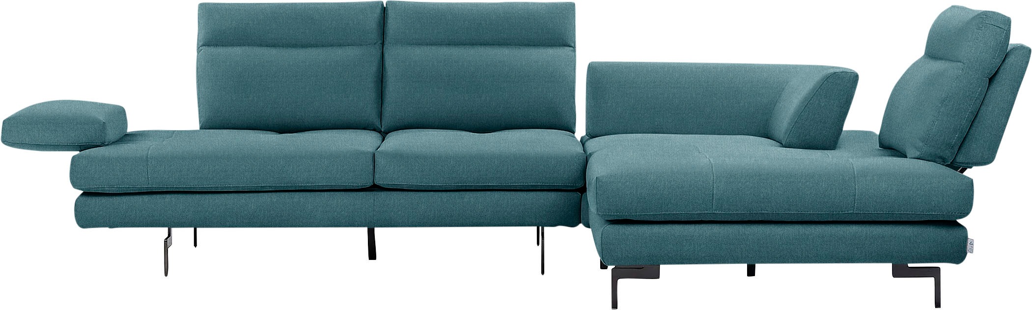 CALIA ITALIA Ecksofa »Toby Wing, Komfortsofa mit Sitzkomfort der Extraklass günstig online kaufen