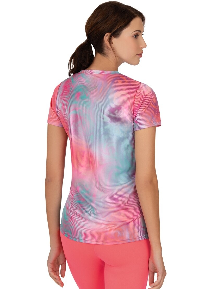 Trigema T-Shirt »TRIGEMA Atmungsaktives Sportshirt mit modischem Druck«