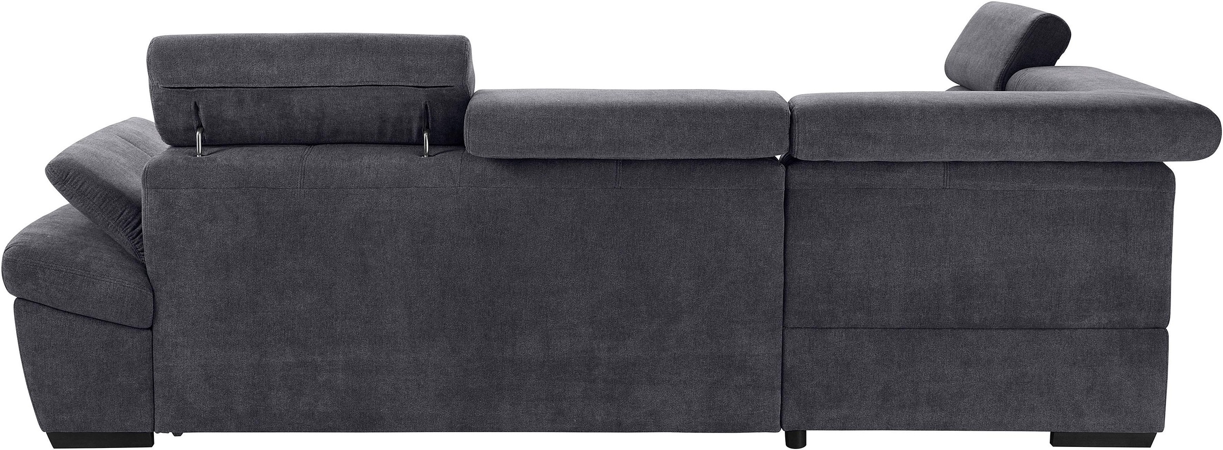 exxpo - sofa fashion Ecksofa »Salerno, klassisch modernes Funktionssofa, hoher Sitzkomfort, L-Form«, inkl. Kopf- und Armteilverstellung, wahlweise mit Bettfunktion