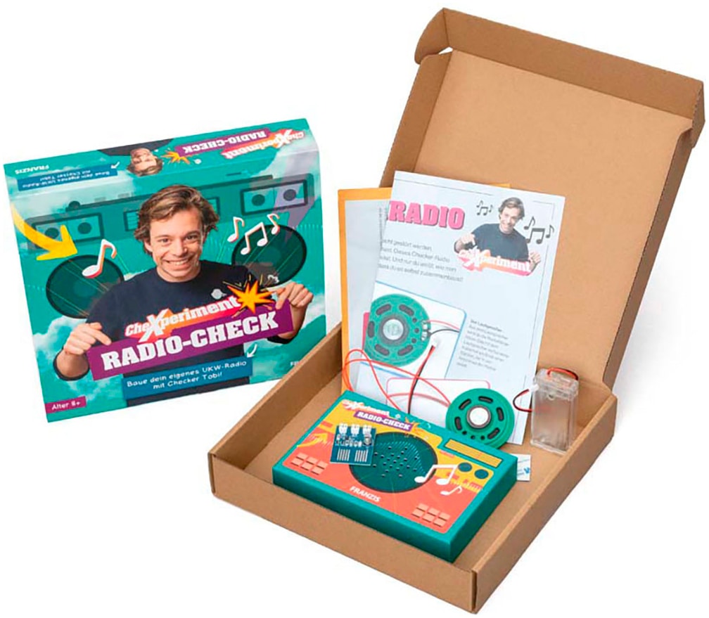 Franzis Experimentierkasten »Franzis: Checker Tobi CheXperiment Radio-Check«