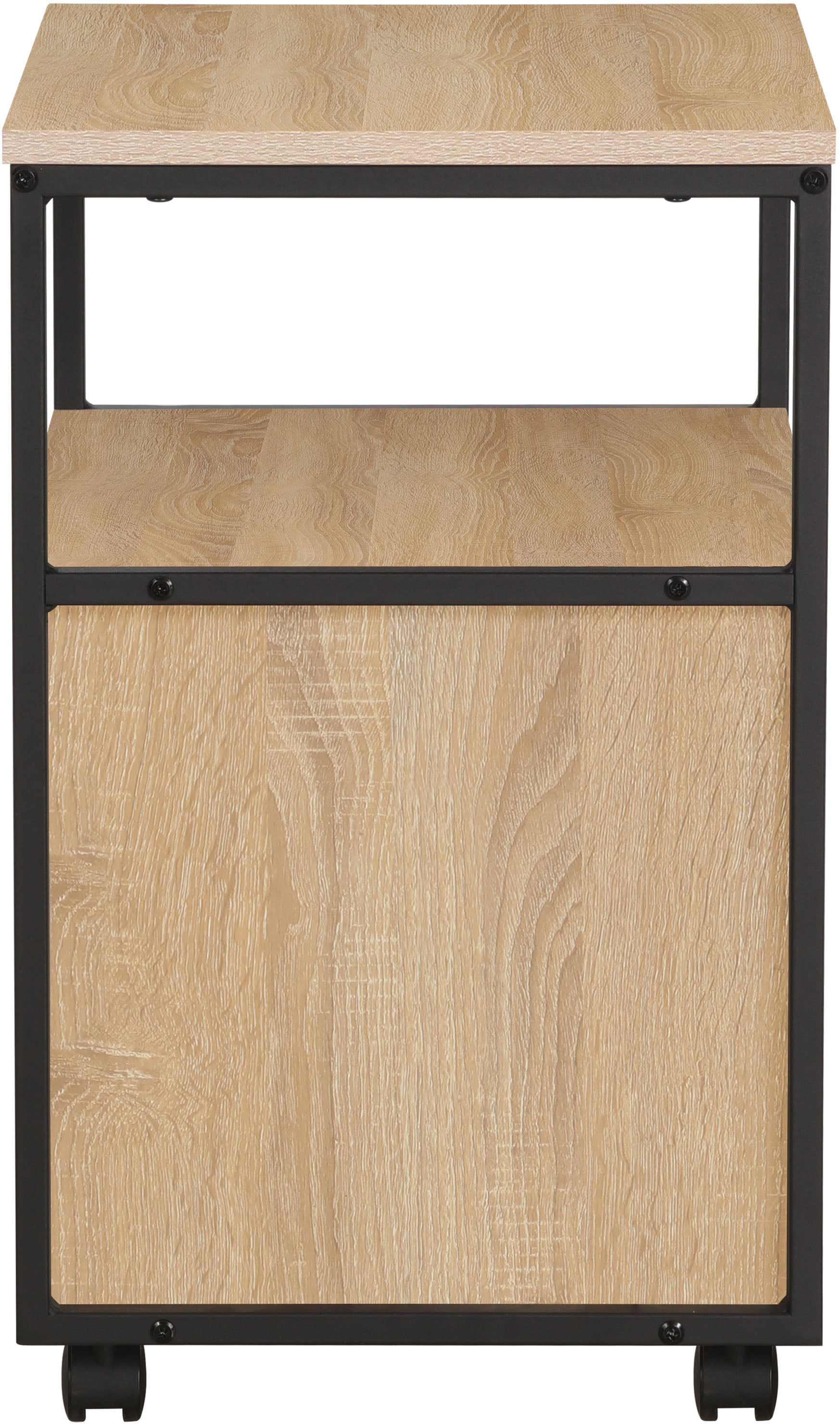 INOSIGN Rollcontainer »Korpo«, Metallgestell, Push-to-open, feststellbare Rollen, Breite 40 cm