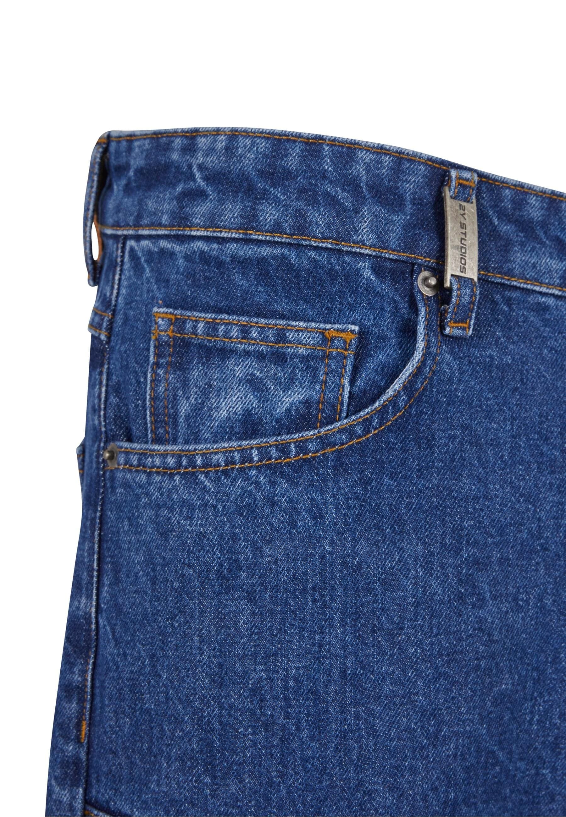 2Y Studios Bequeme Jeans »2Y Studios Manas Logo Carpenter Straight Jeans«