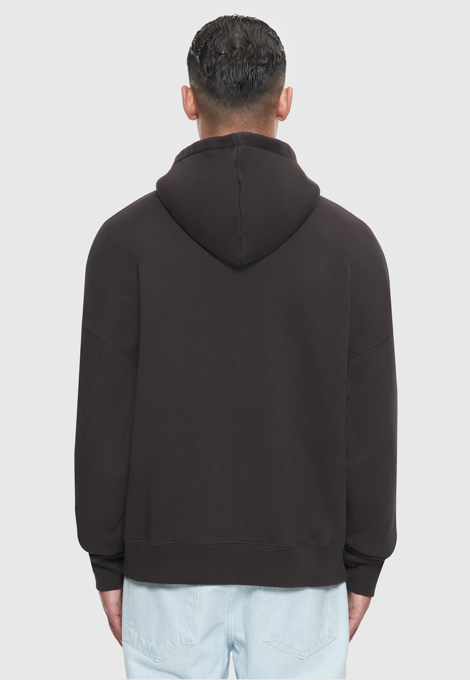 Dropsize Sweatjacke »Dropsize Herren Bazix Republiq Super Heavy Rib Zipper«