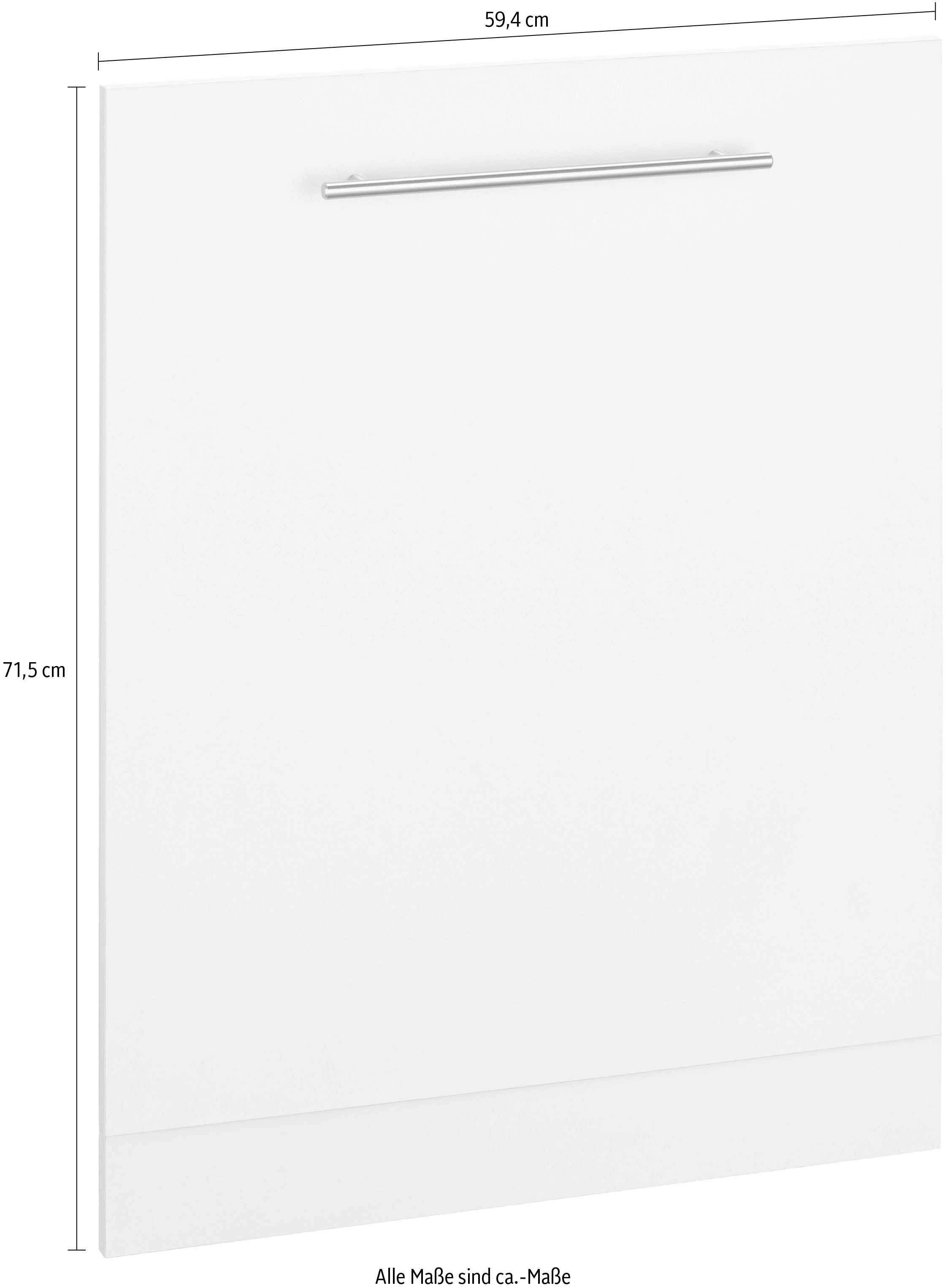 wiho Küchen Frontblende »Unna« 60 cm breit, für vollintegrierbaren Geschirrspüler