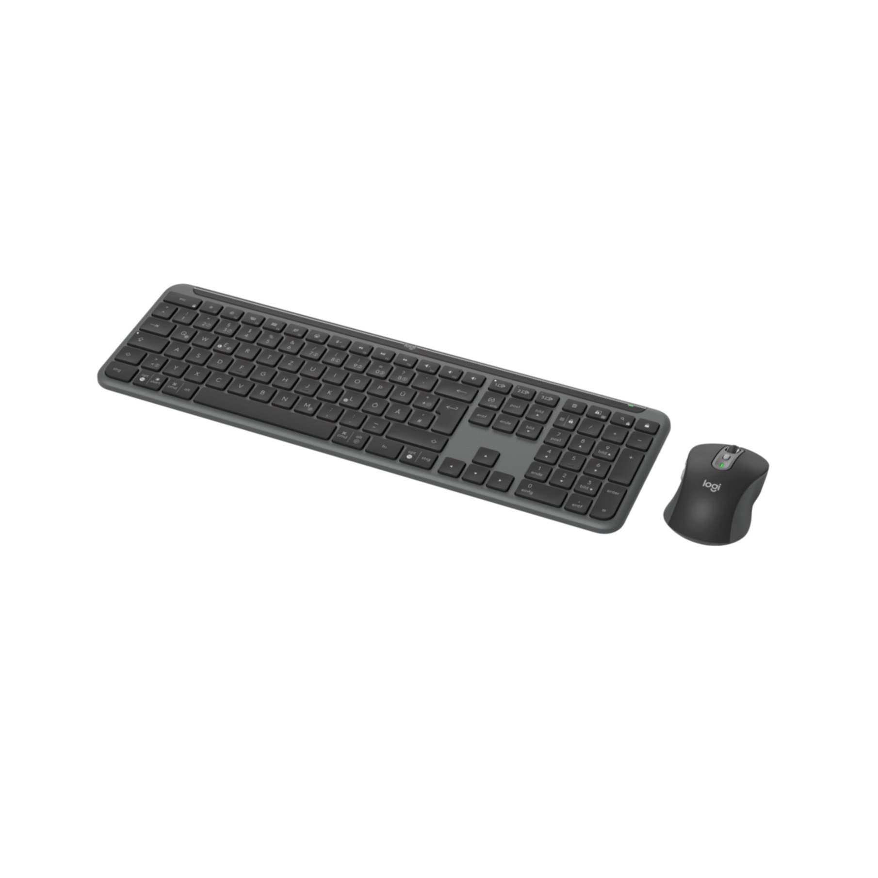 Logitech Wireless-Tastatur »Signature Slim Combo MK950«, (Ziffernblock-Anpassbare Höhe)