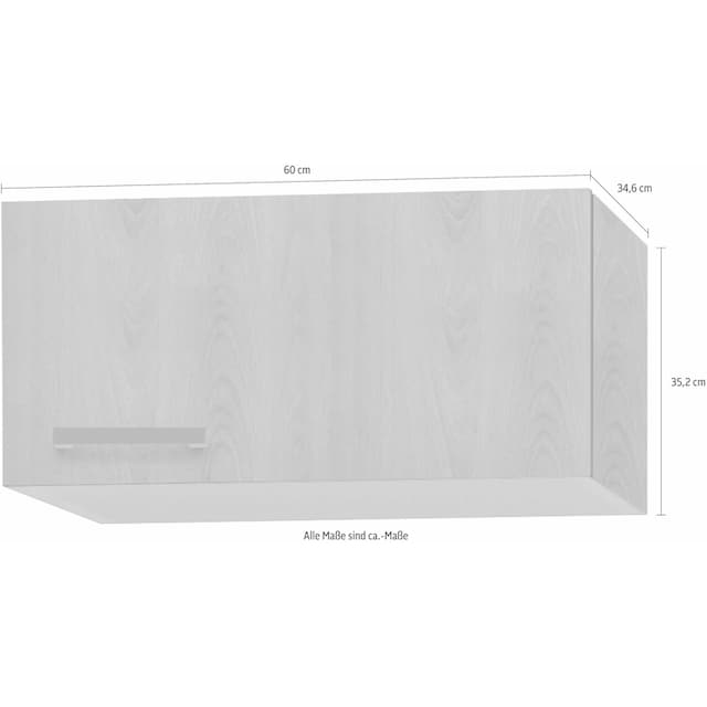 OPTIFIT Kurzhängeschrank »Odense«, 60 cm breit, 35 cm hoch, mit 1 Tür auf  Raten kaufen