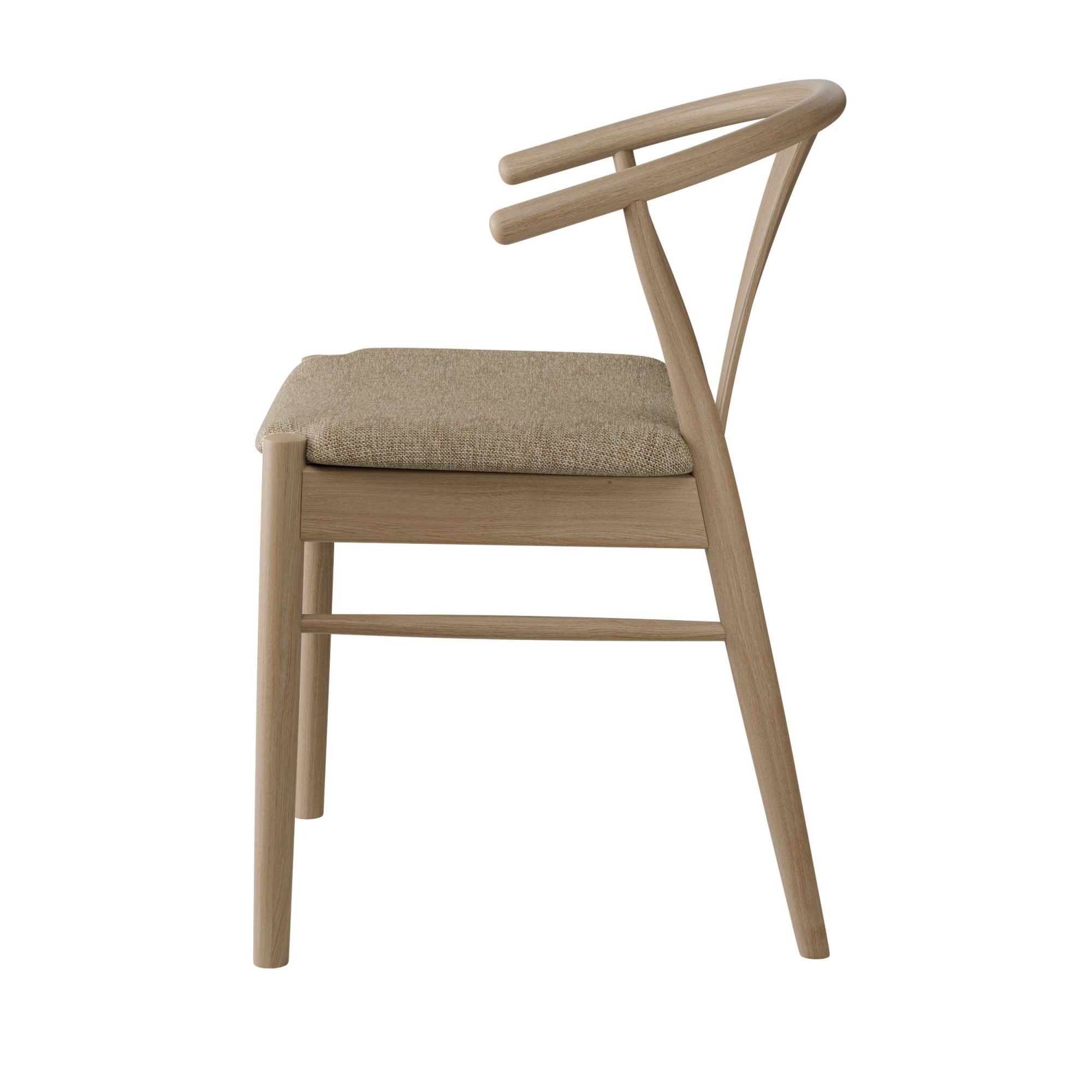 Hammel Furniture Stuhl »Frida, Esszimmerstuhl, Wohnzimmerstuhl«, Massivholz, gepolsterte Sitzfläche, versch. Farbvarianten