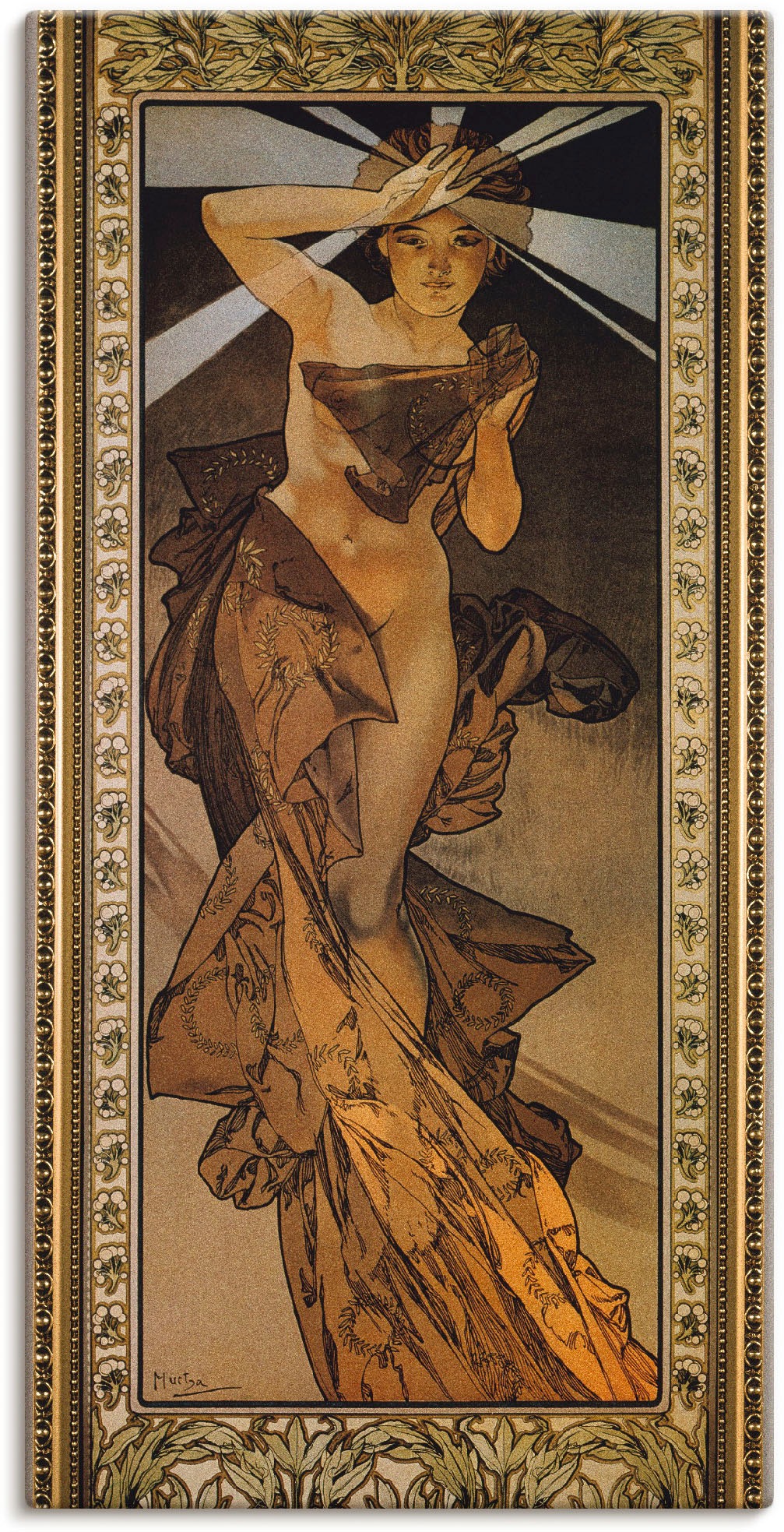 Artland Wandbild »Sterne: Der Morgenstern«, Frau, (1 St.), als Leinwandbild günstig online kaufen
