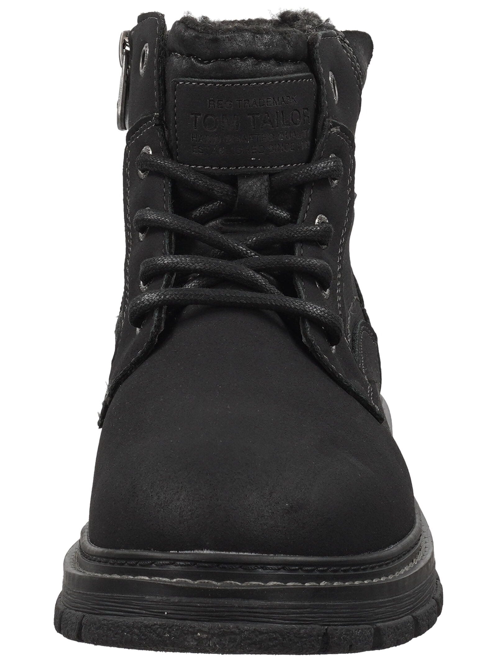 TOM TAILOR Schnürstiefelette »Tom Tailor Stiefelette Lederimitat/Textil«