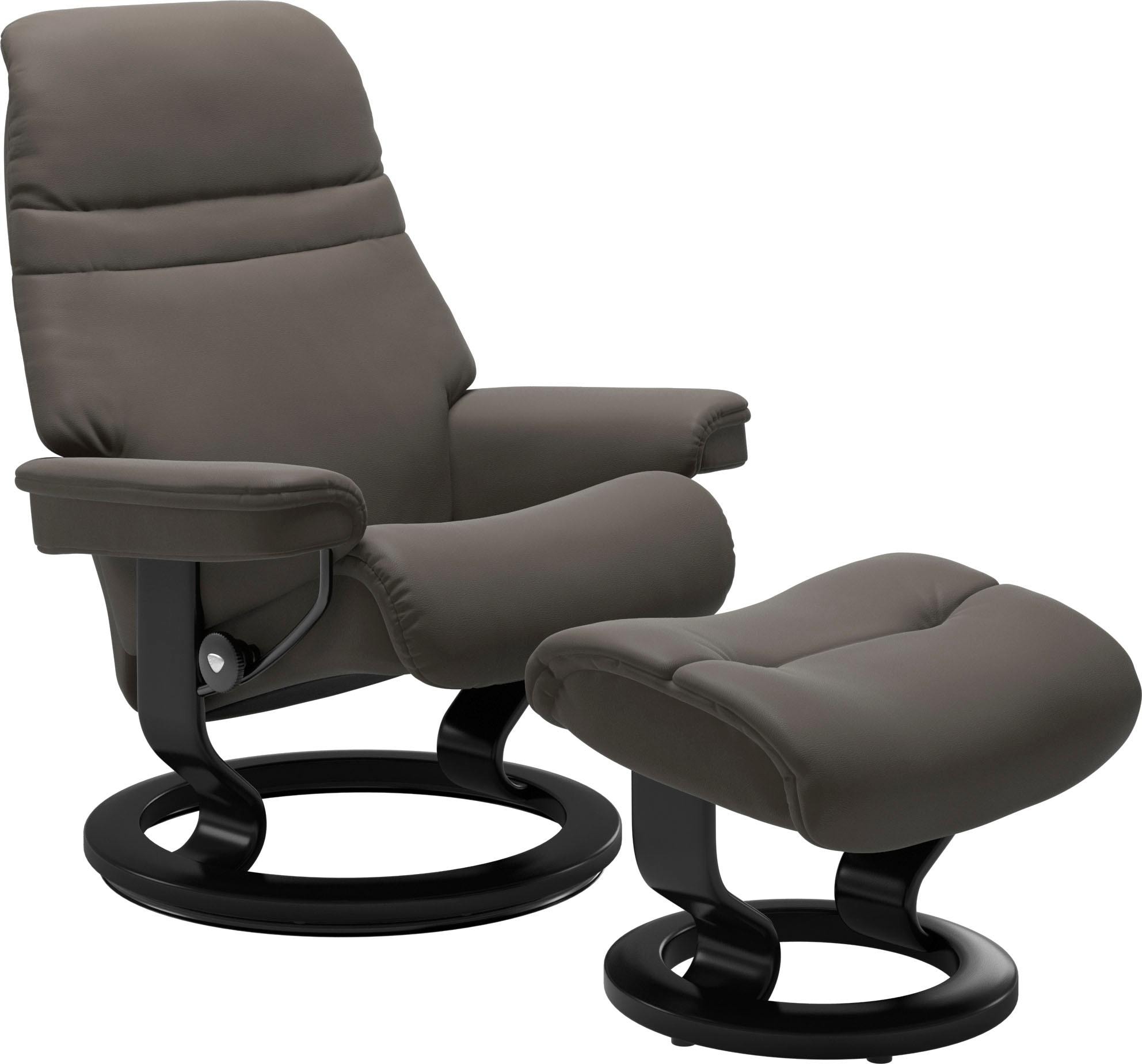 bestellen mit Schwarz Classic S, Stressless® auf Größe »Sunrise«, Relaxsessel Gestell Base, Raten