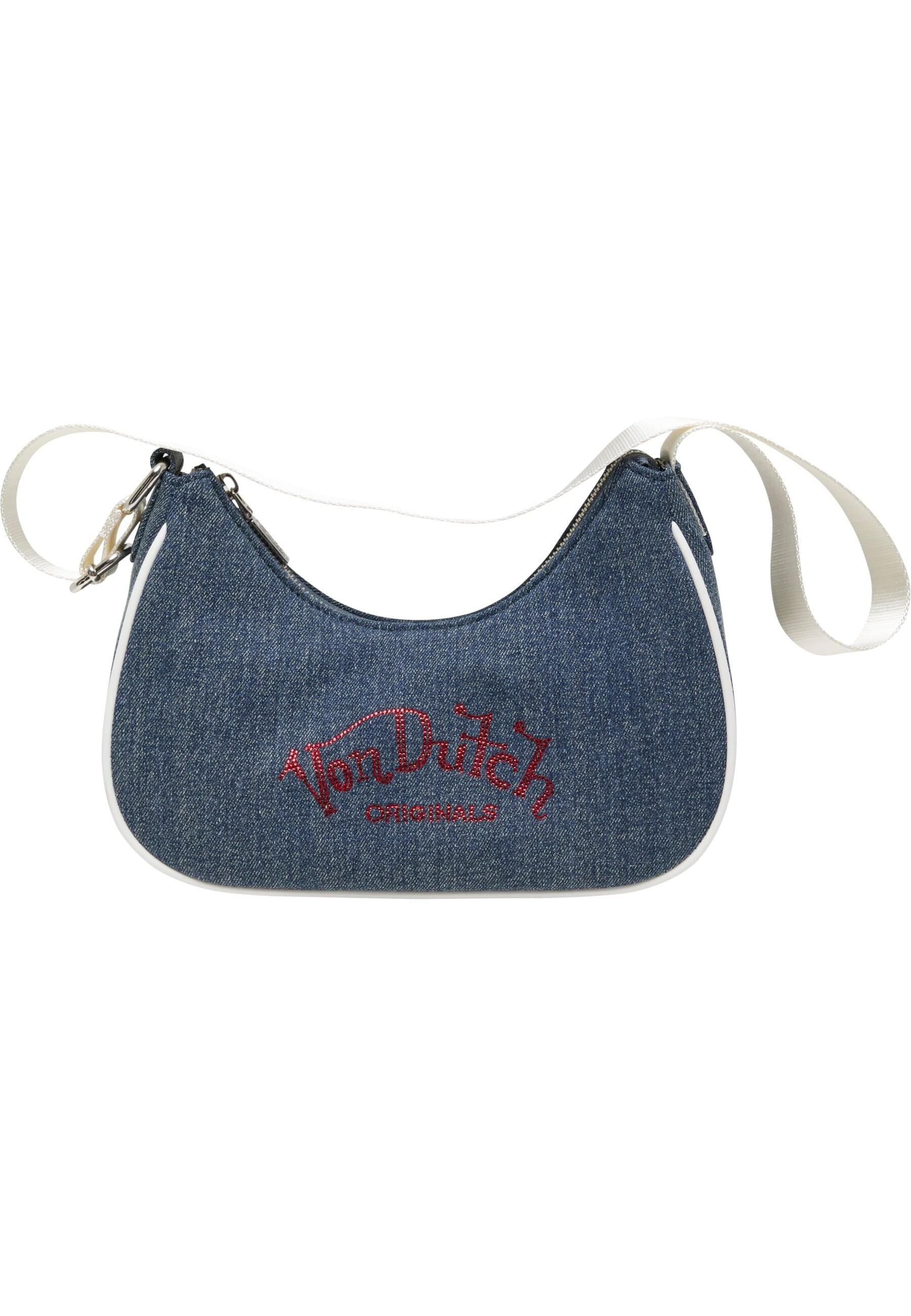 VON DUTCH Reisetasche »AMY« dark blue denim