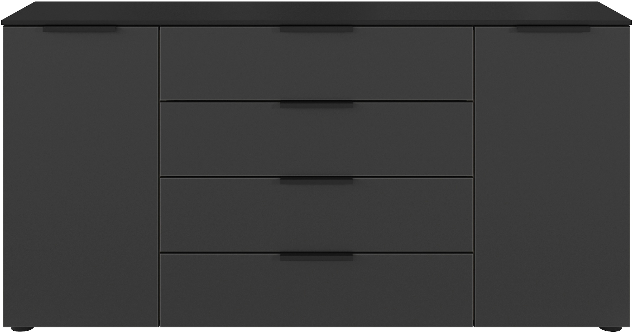 LeGer Home by Lena Gercke Kommode »Serina«, mit 4 Schubkästen und 2 Türen sowie Metallgriffen MADE IN GERMANY