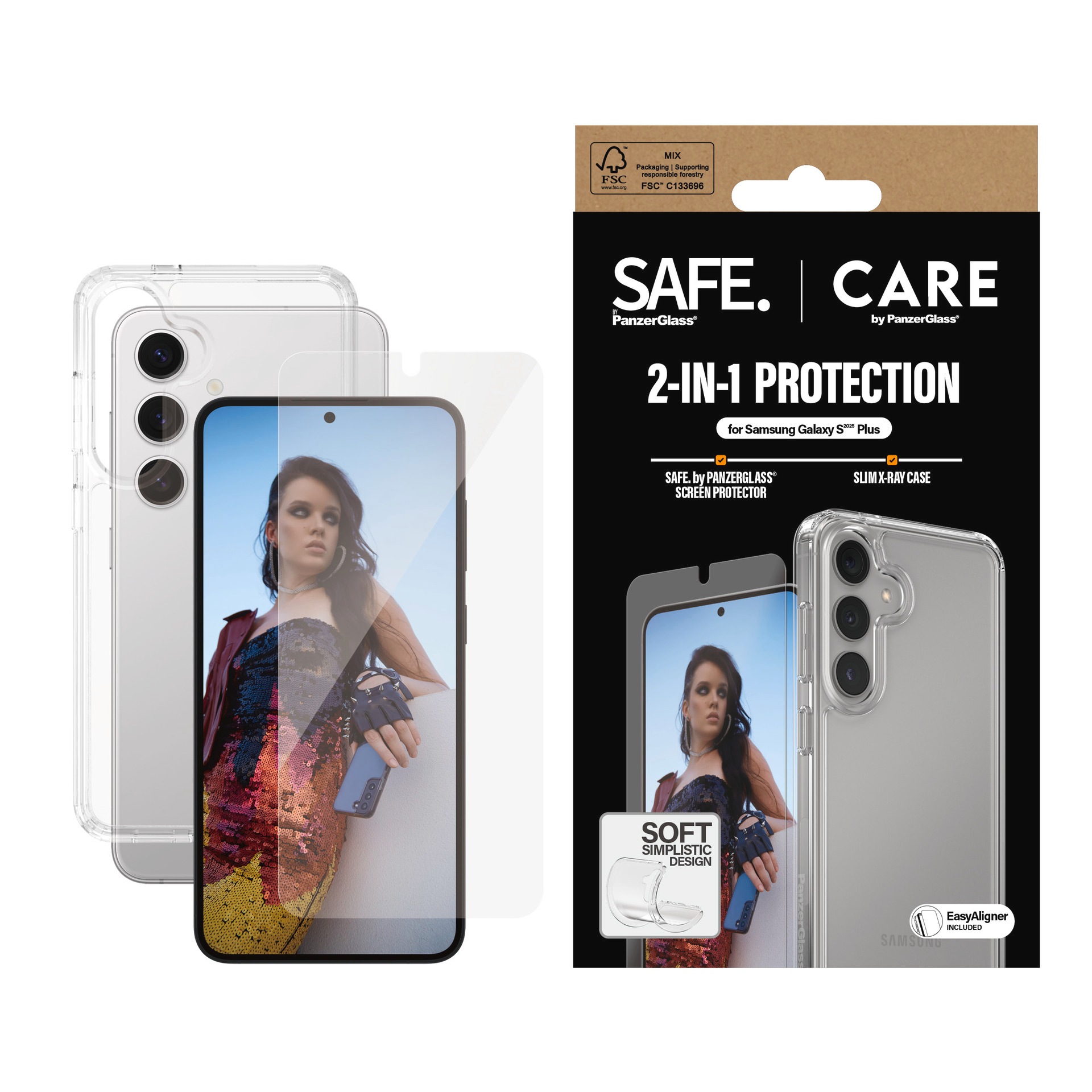 CARE by PanzerGlass Displayschutzglas »2-in-1 Protection Set« für Samsung G günstig online kaufen