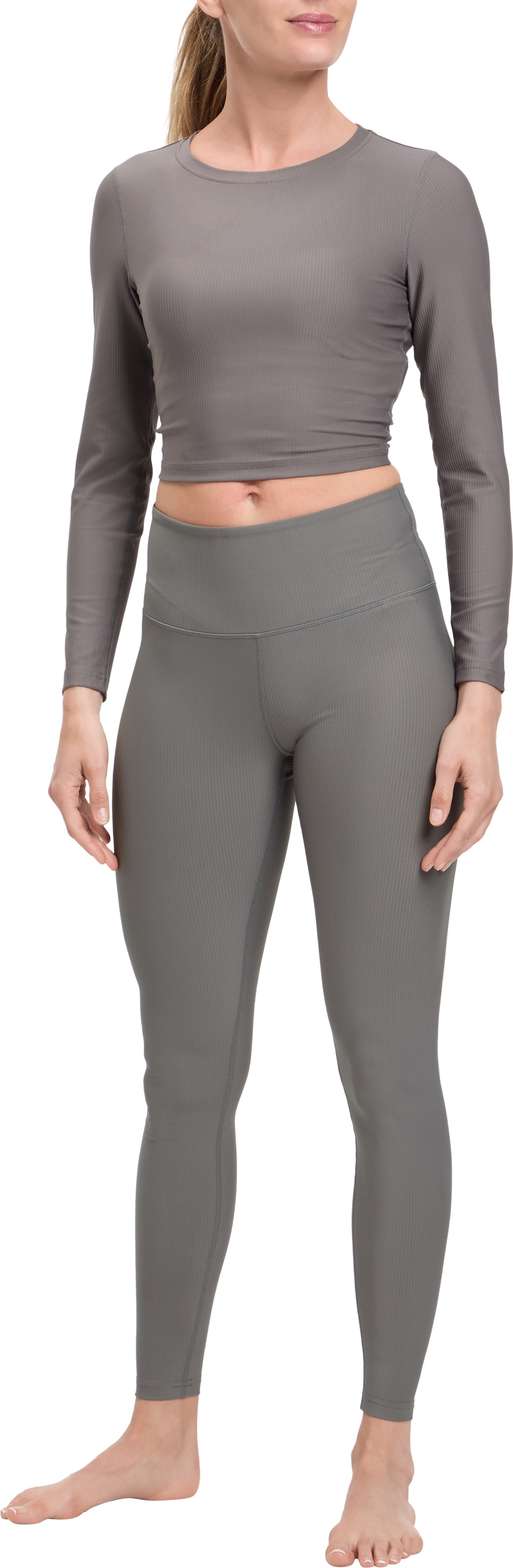 Energetics Trainingstights »DA.-TIGHT OLOE 1/1 W«  geripptes Material, schnelltrocknend, atmungsaktiv