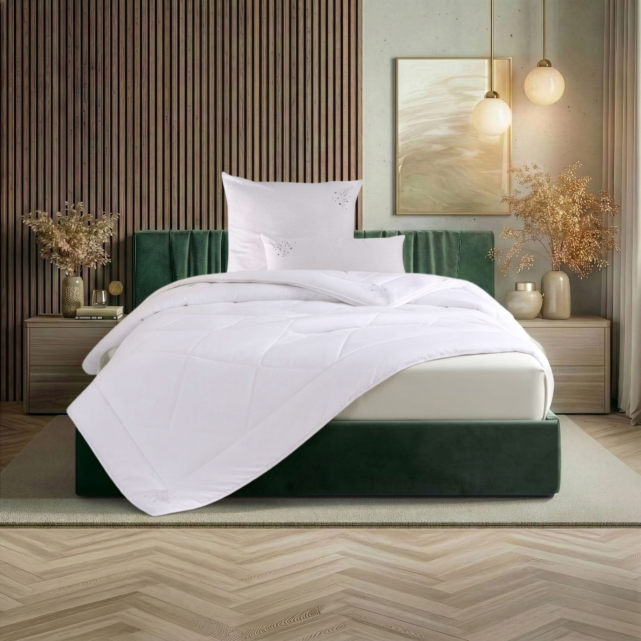 OTTO home Microfaserbettdecke »Baca, Bettdecke 135x200 cm, 155x220 cm und weitere Größen« leicht Füllung aushochwertiger6D-Hohlfaser Bezug Polyester 1 Stk. tlg. Bettdecken, Sommer, Winter, 4-Jahreszeiten, Decke