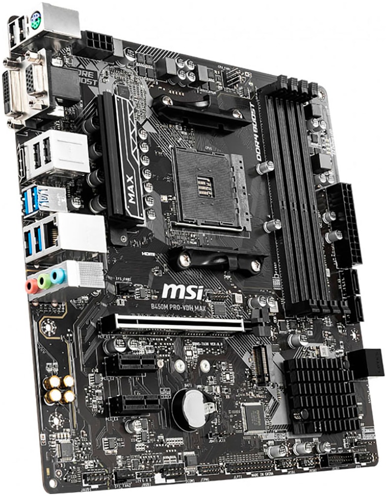 MSI Mainboard »B450M PRO-VDH Max«