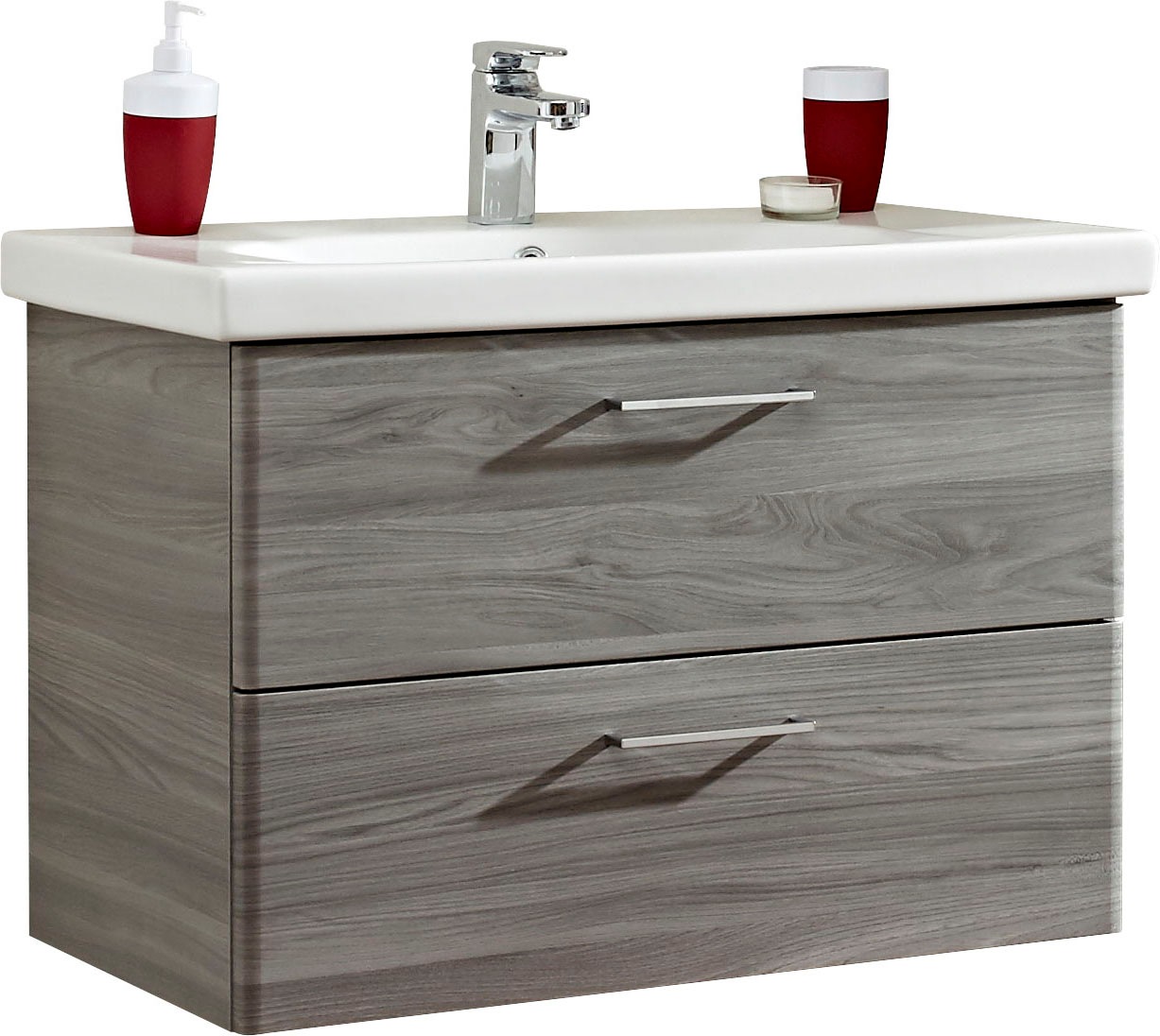 Saphir Badmöbel-Set »Quickset 916 Keramik-Waschtisch und Unterschrank Set, günstig online kaufen