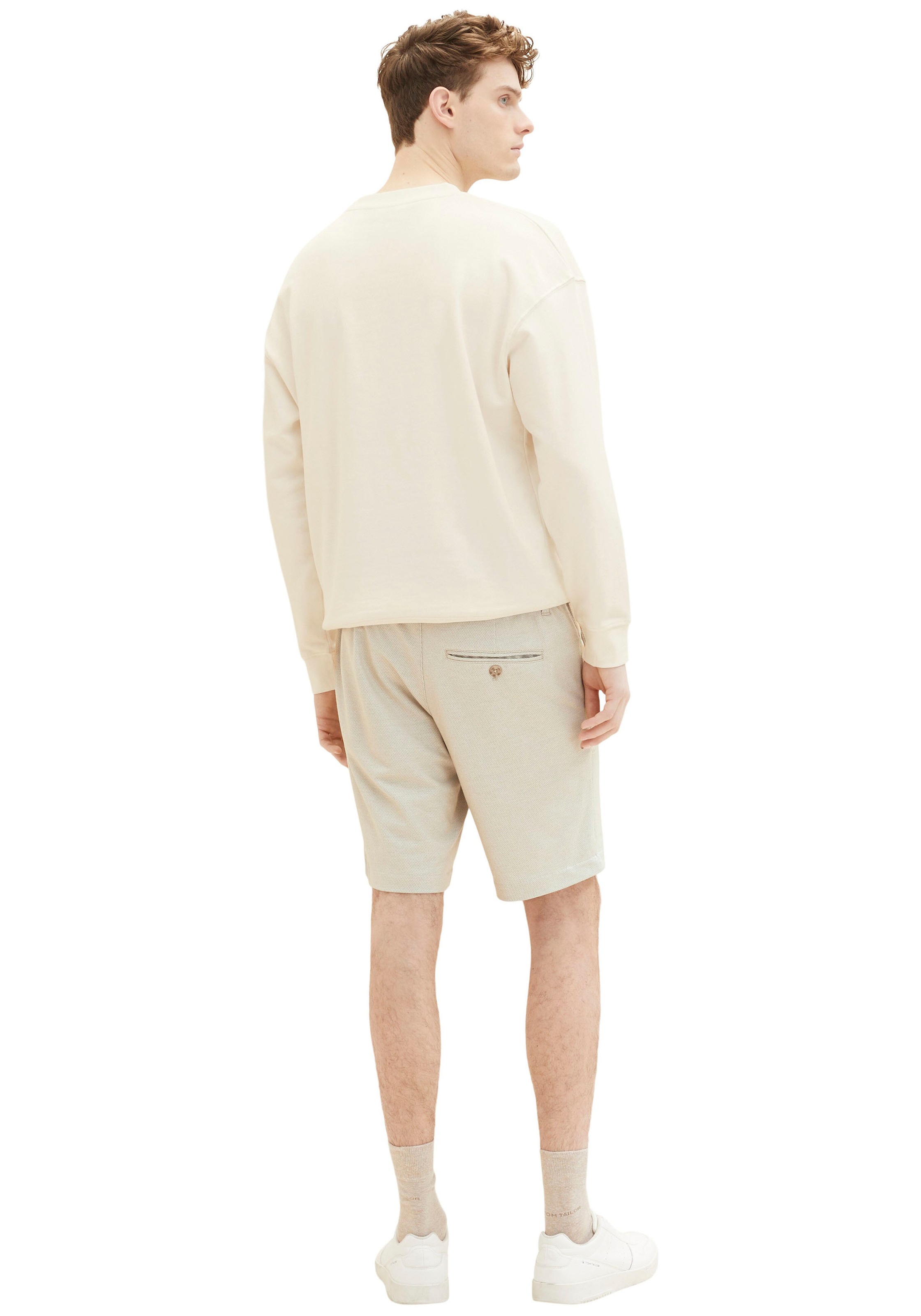 3. Bild von TOM TAILOR Shorts, in Unifarbe