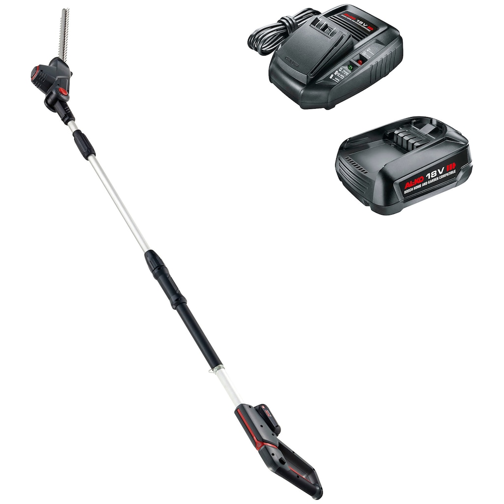 AL-KO Teleskop-Heckenschere »18 V BOSCH HOME AND GARDEN COMPATIBLE HTA 1845«, (Set)