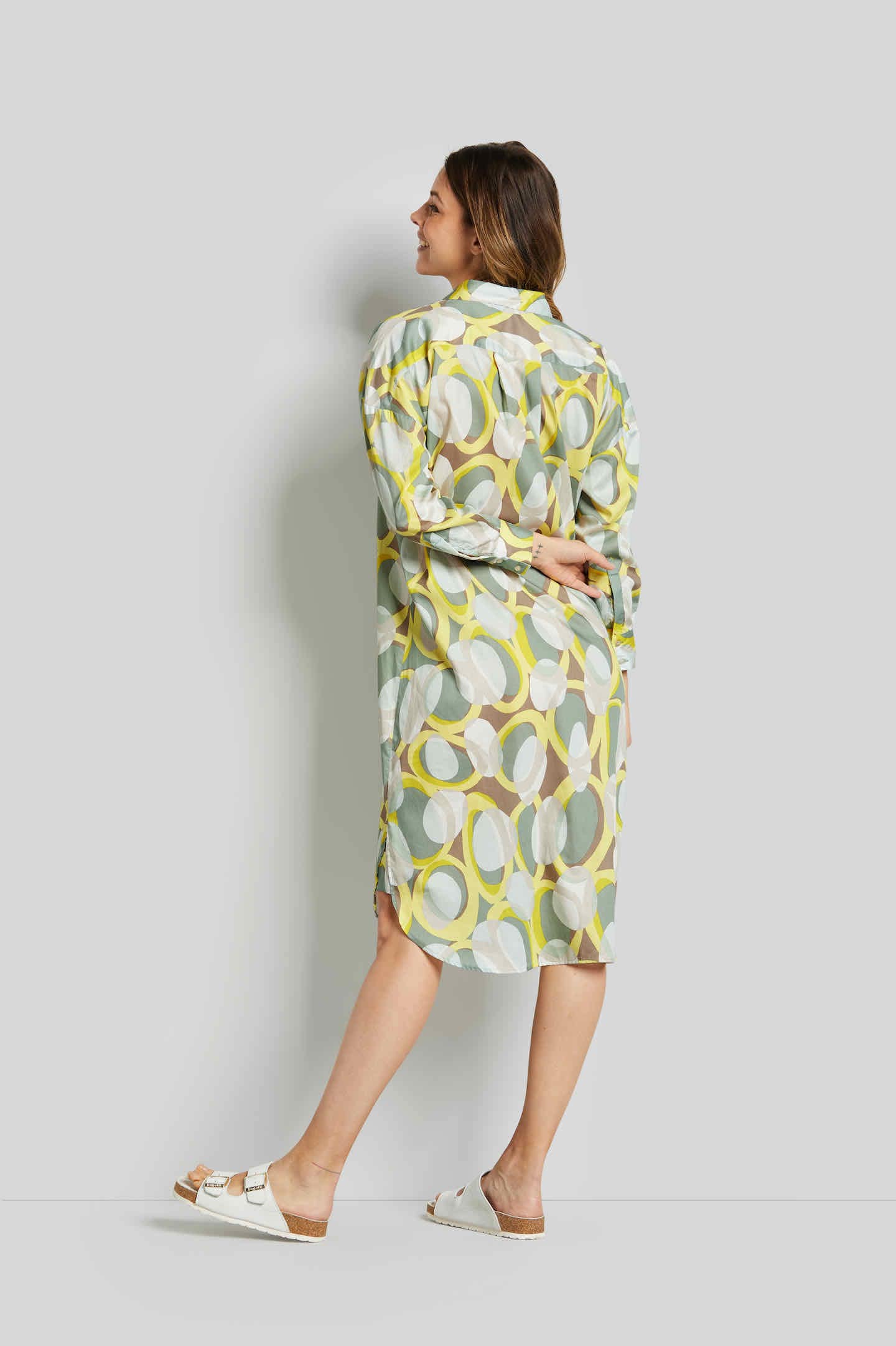 bugatti Hemdblusenkleid, aus reiner Baumwolle