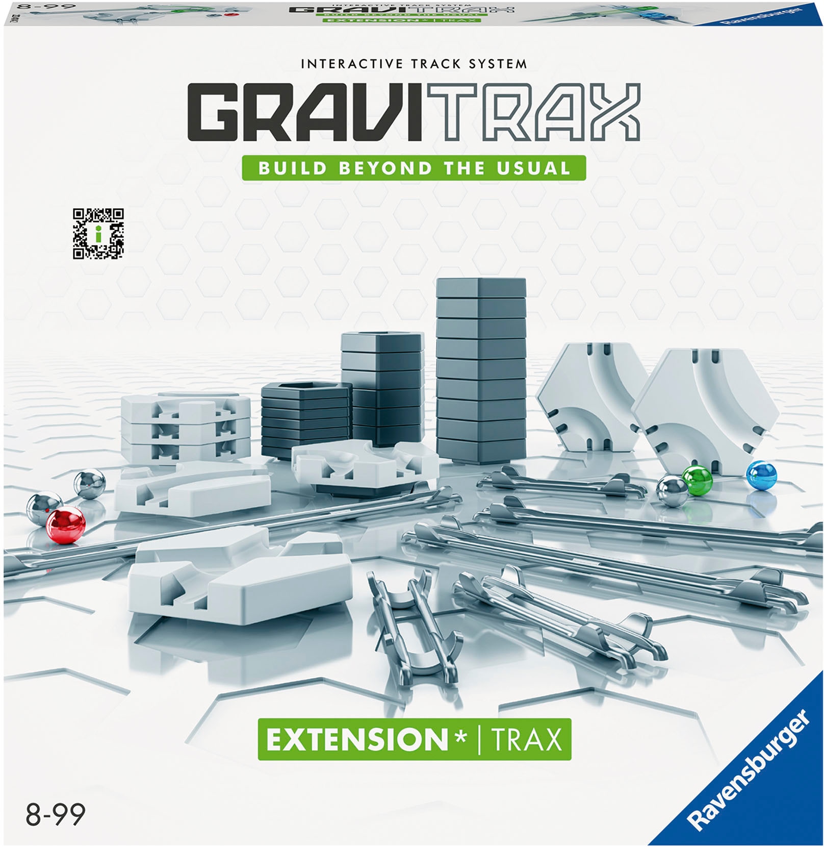 Ravensburger Kugelbahn-Bausatz »GraviTrax Extension Trax«, Made in Europe