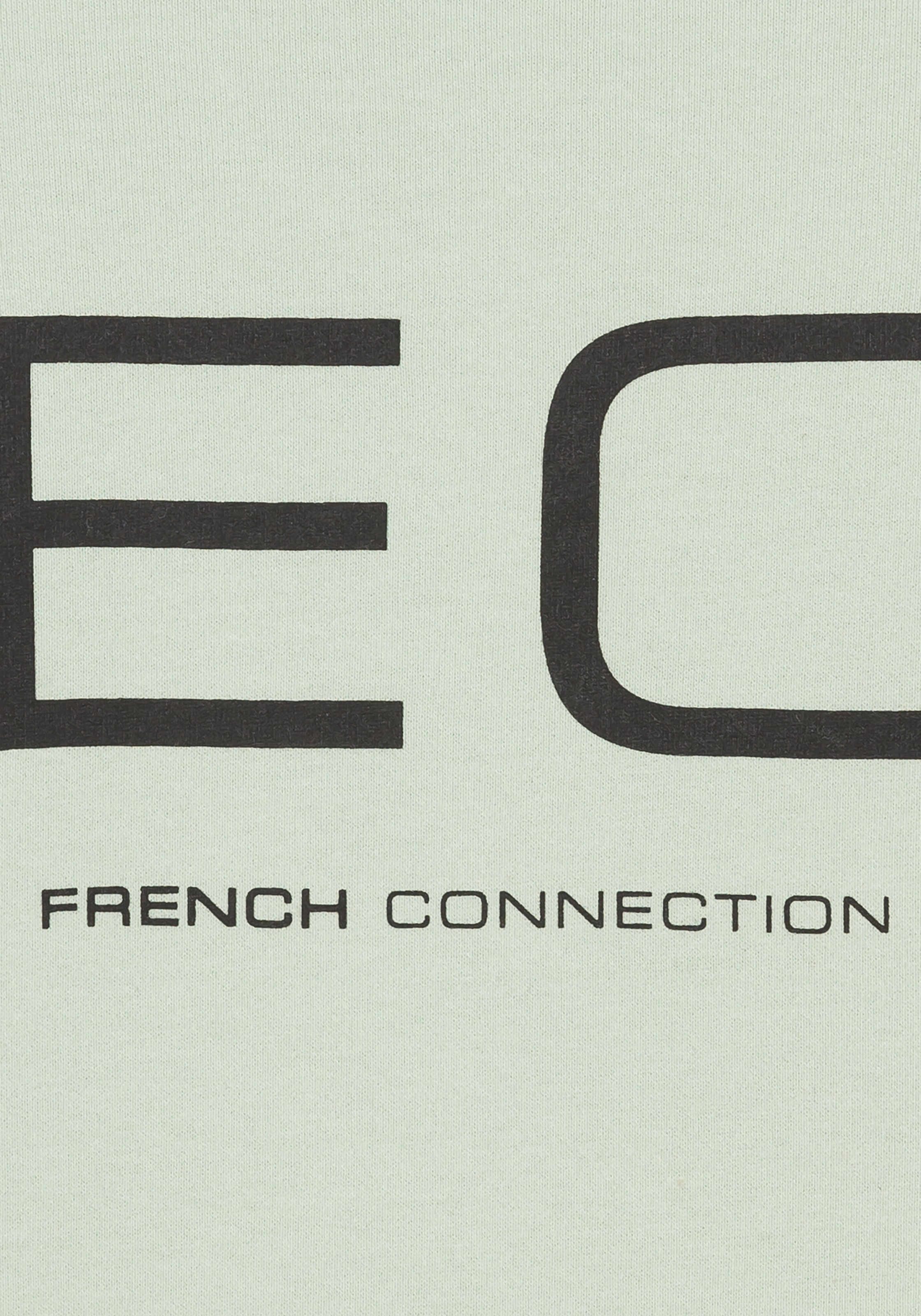 French Connection Sweatshirt, mit großem Logodruck auf dem Rücken