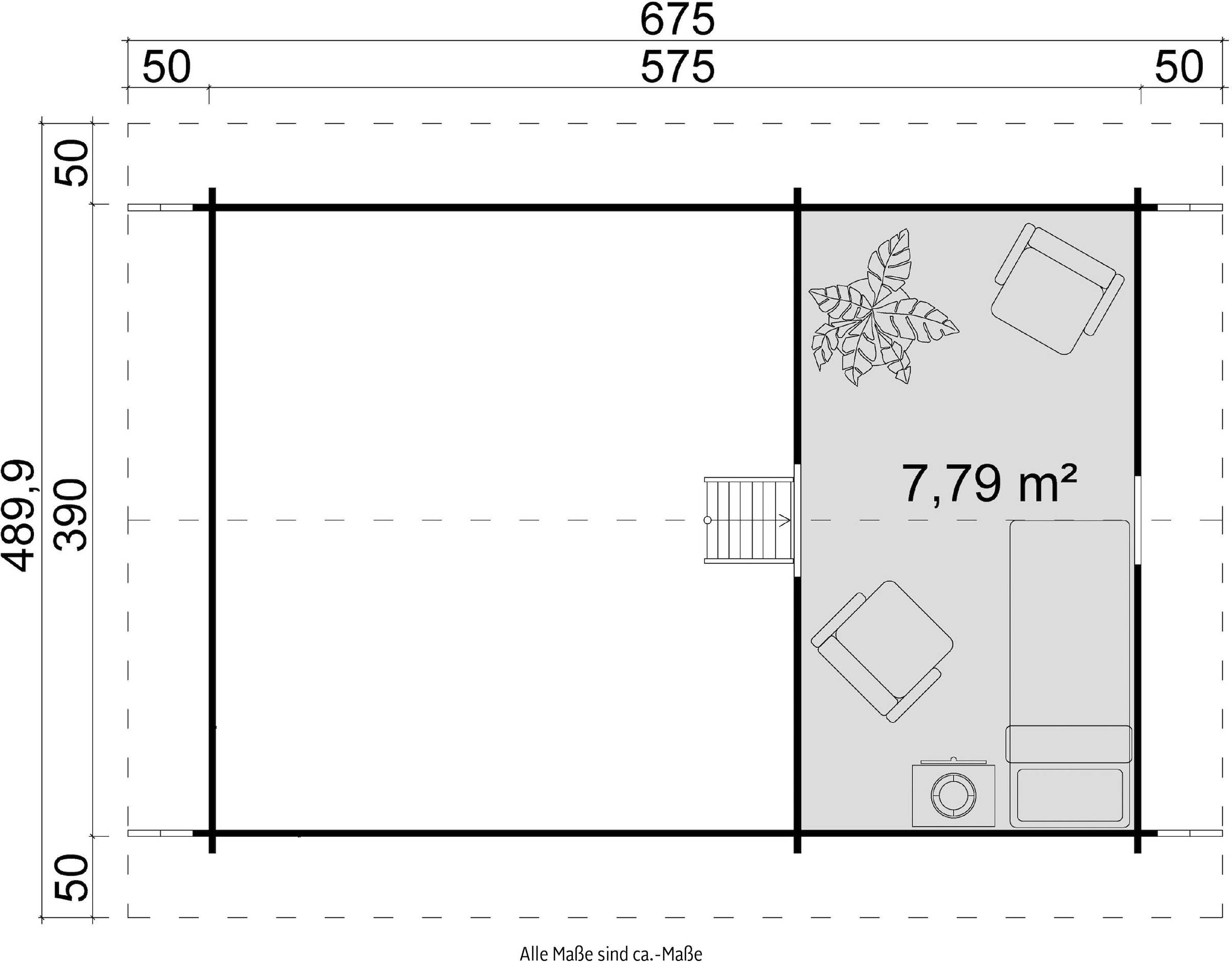 LASITA MAJA Gartenhaus »CAROLINE«