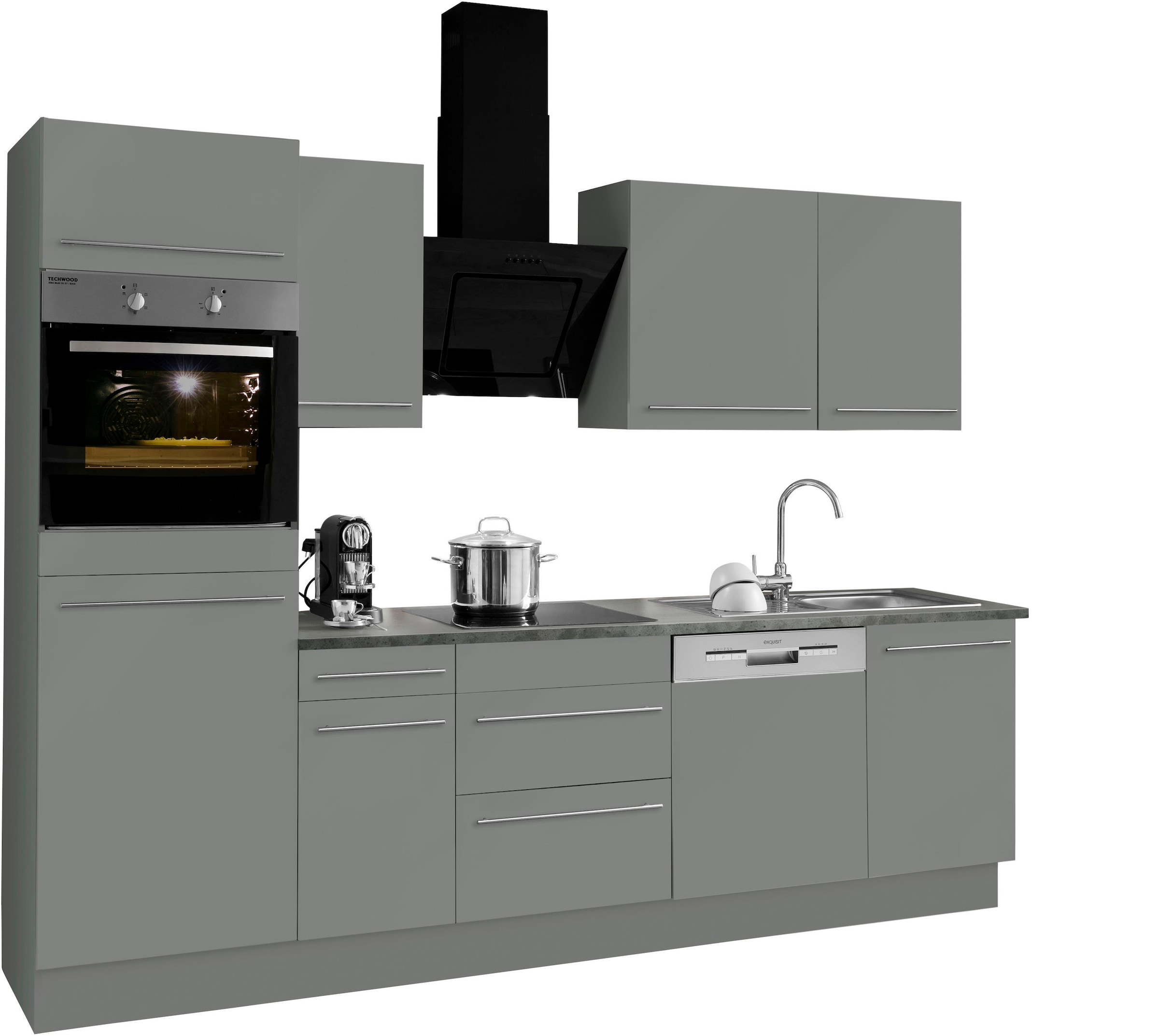 OPTIFIT Küchenzeile »Bern«, Breite 270 cm, wahlweise mit E-Geräten auf  Raten kaufen