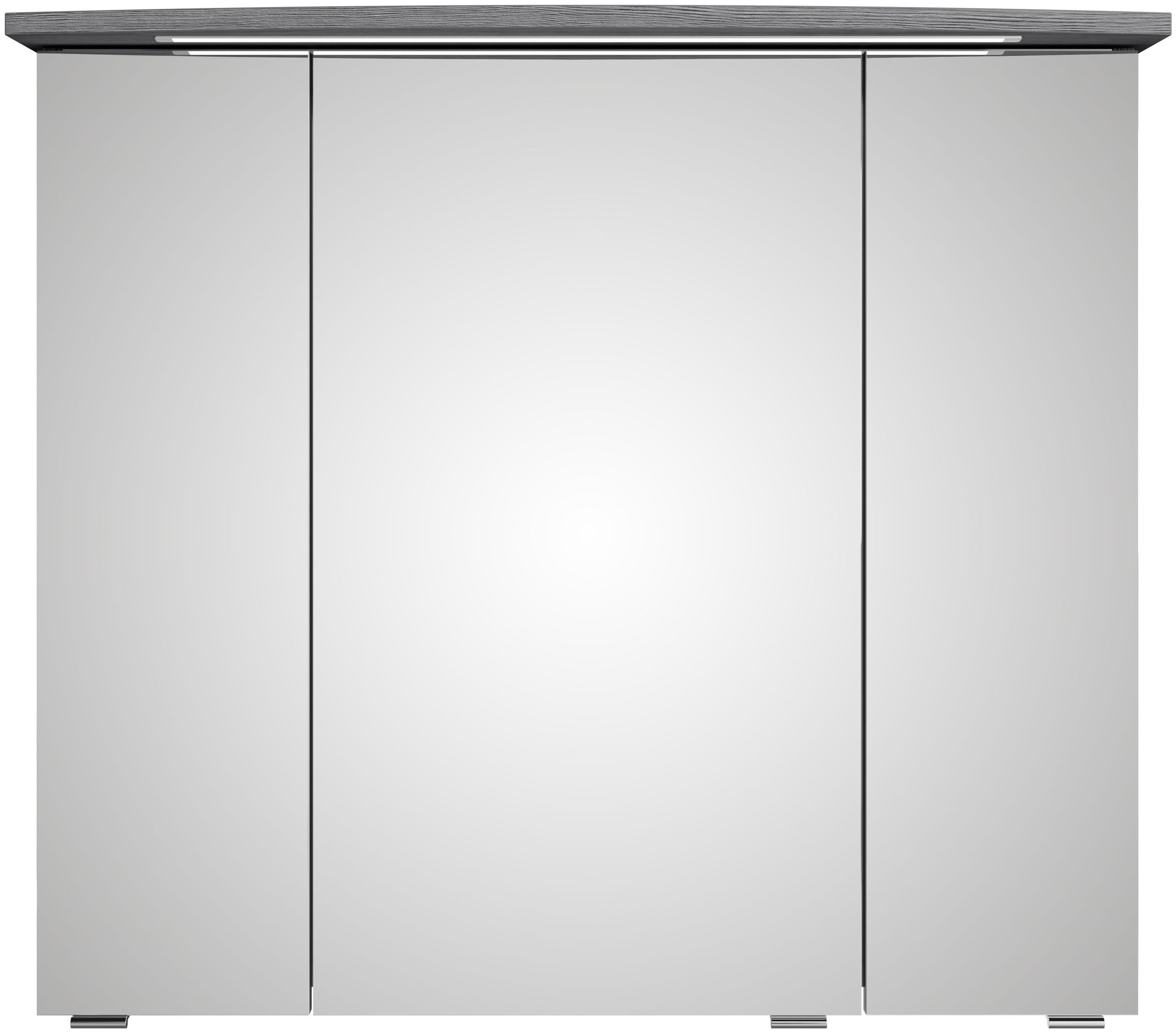Saphir Badmöbel-Set »Serie 4010 2-teilig Keramik-Waschtisch mit LED-Spiegelschrank«, (Set), Badezimmer Set 84 cm breit, inkl. Türdämpfer, 3 Türen, 2 Schubladen