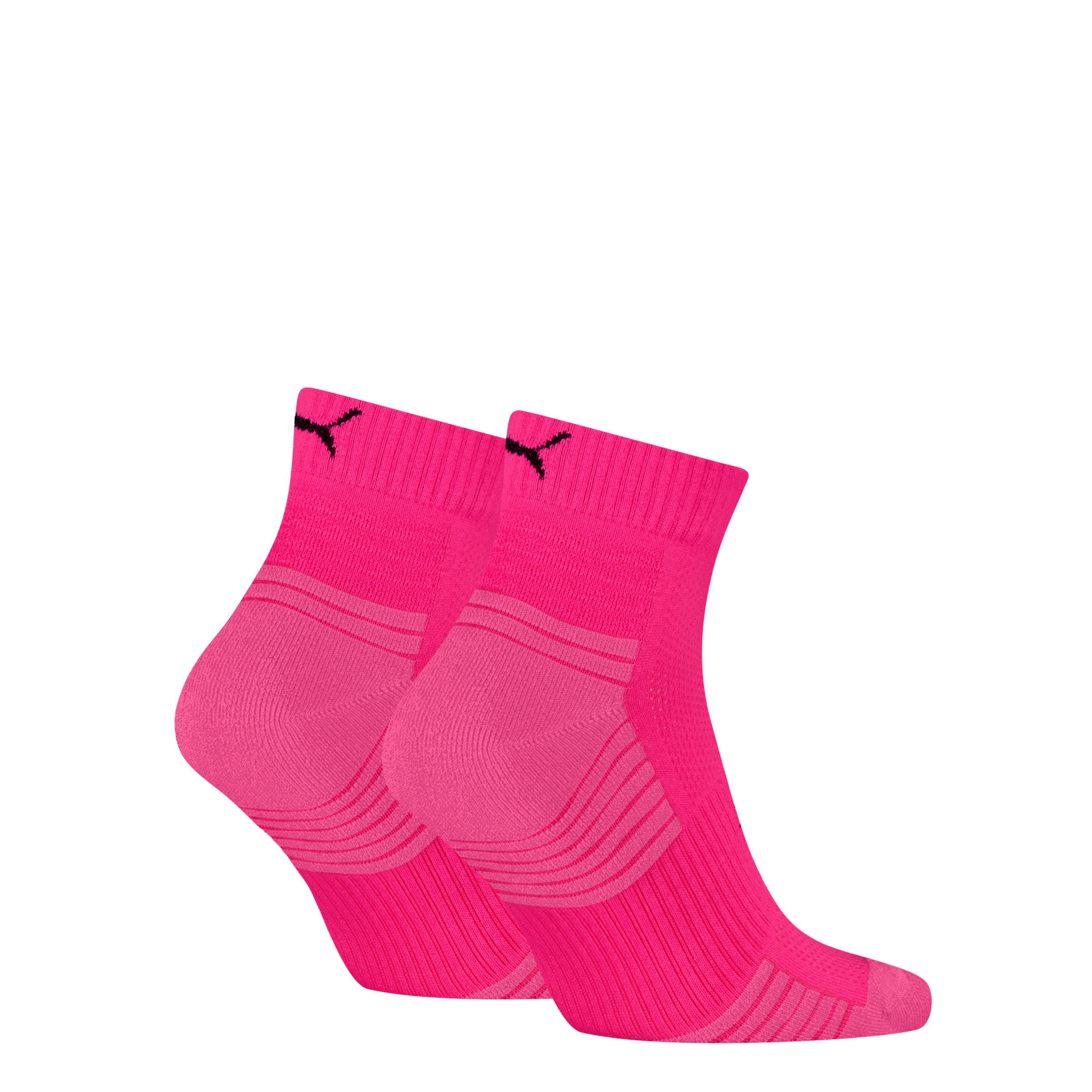 PUMA Kurzsocken »PUMA UNISEX SPORT CUSHIONED QUARTER 2P«, (2 Paar), Rippenbündchen, optimierte Dämpfung für zusätzlichen Komfort