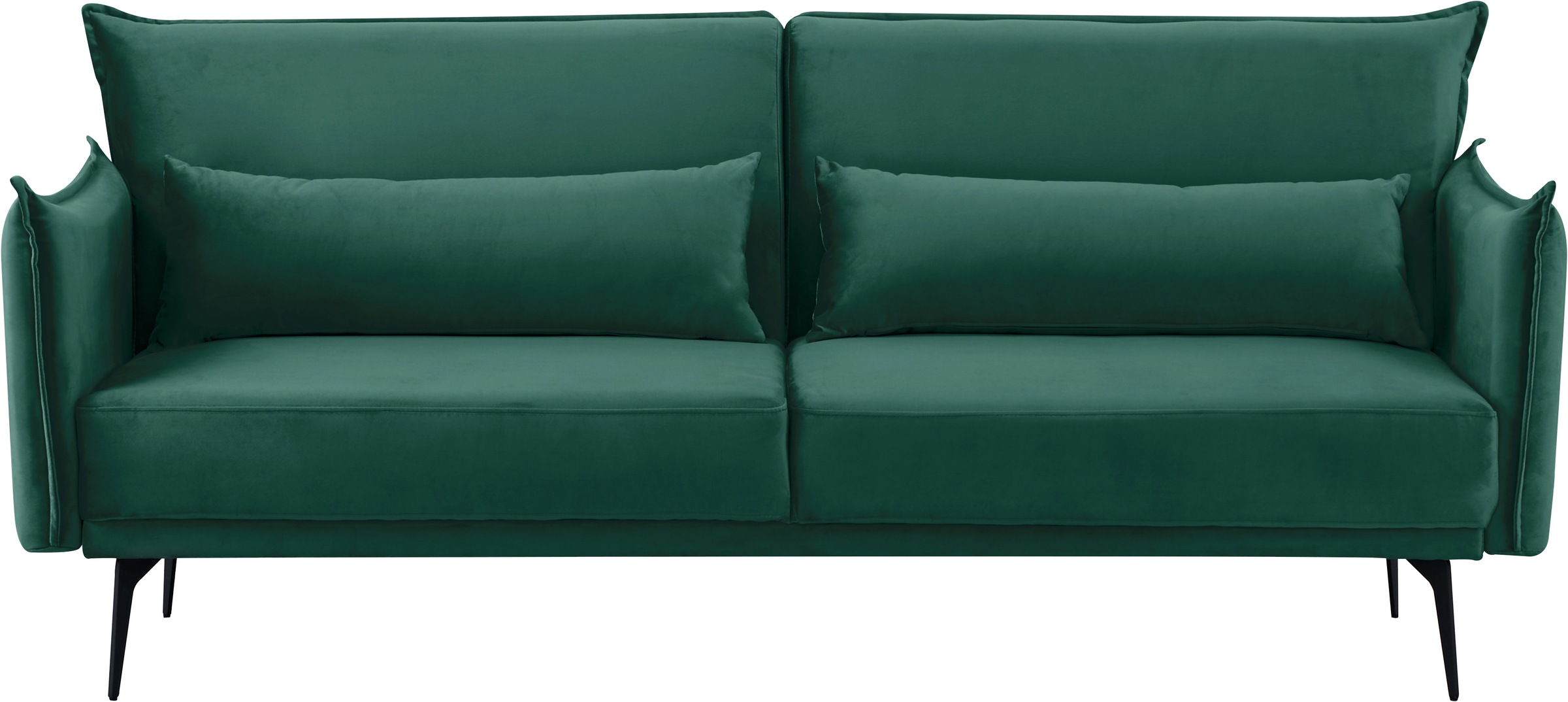 INOSIGN Schlafsofa »TULARE, 204 cm, klappbarer 3-Sitzer mit verstellbarer R günstig online kaufen