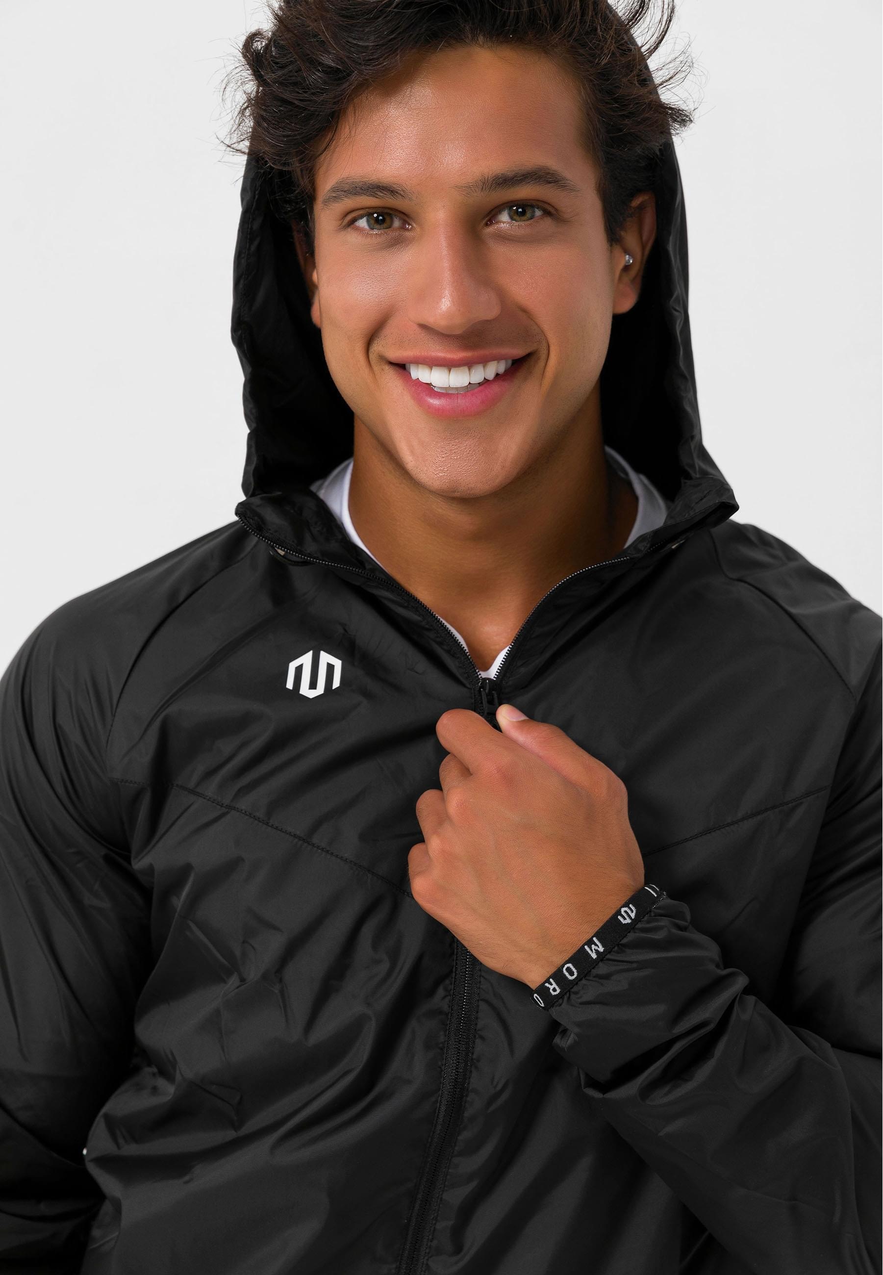 MOROTAI Windbreaker »MOROTAI Herren Morotai Light Windbreaker« 1 Stk. tlg. mitKapuze