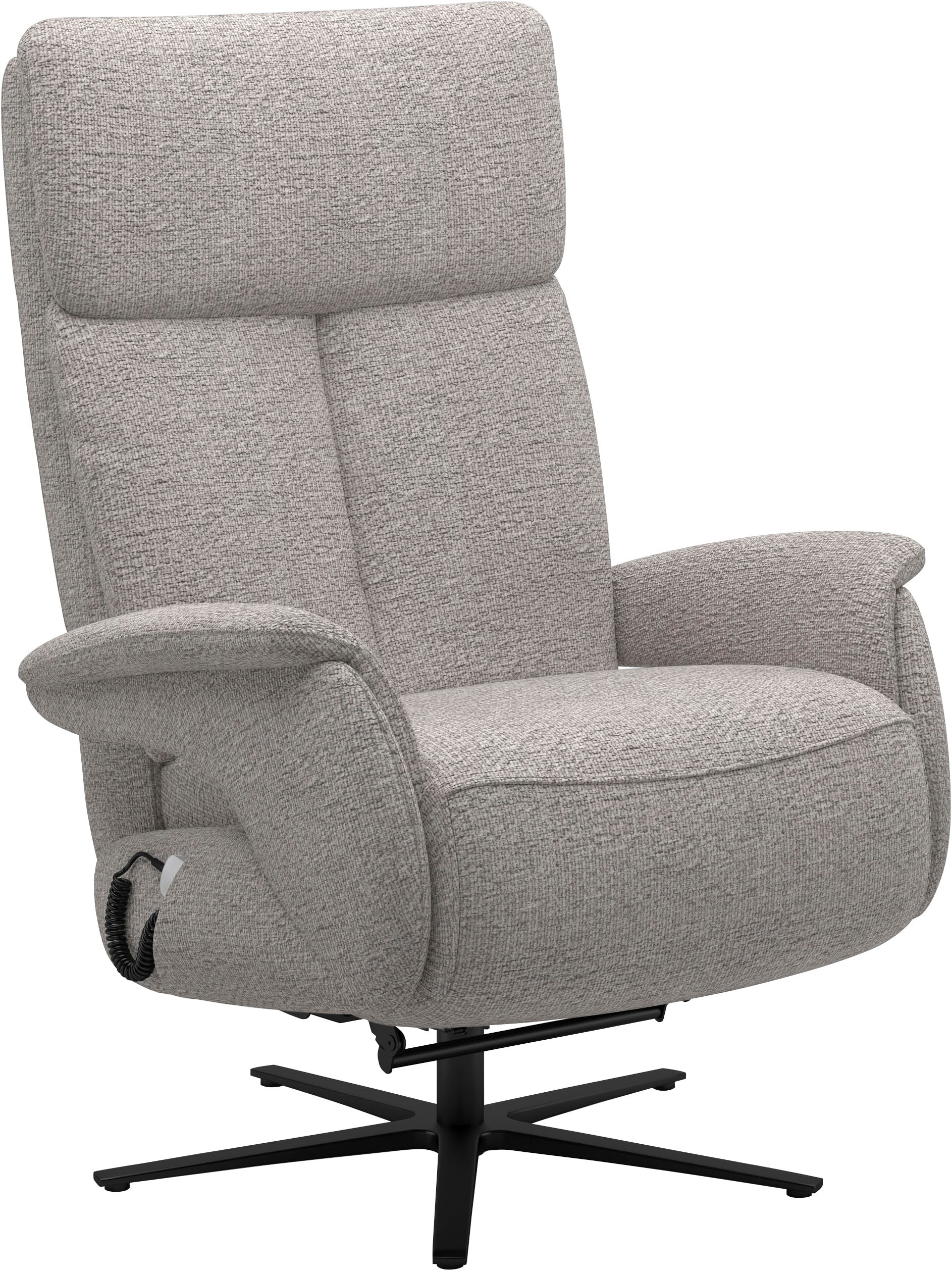 sit&more TV-Sessel »Triple Seven mit Kopfteilver, Drehfunktion, Herz-Waage & Relaxfunktion« Ergonomie XL: elektr. Fußstütze & Rückenlehne, Akku