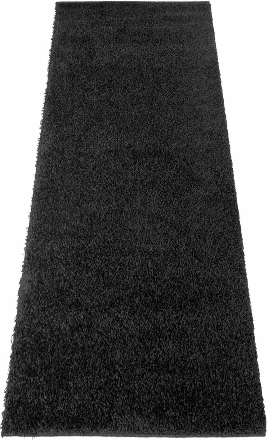 Carpet City Hochflor-Teppich »Shaggi uni 500«, rechteckig, 30 mm Höhe, Läuf günstig online kaufen