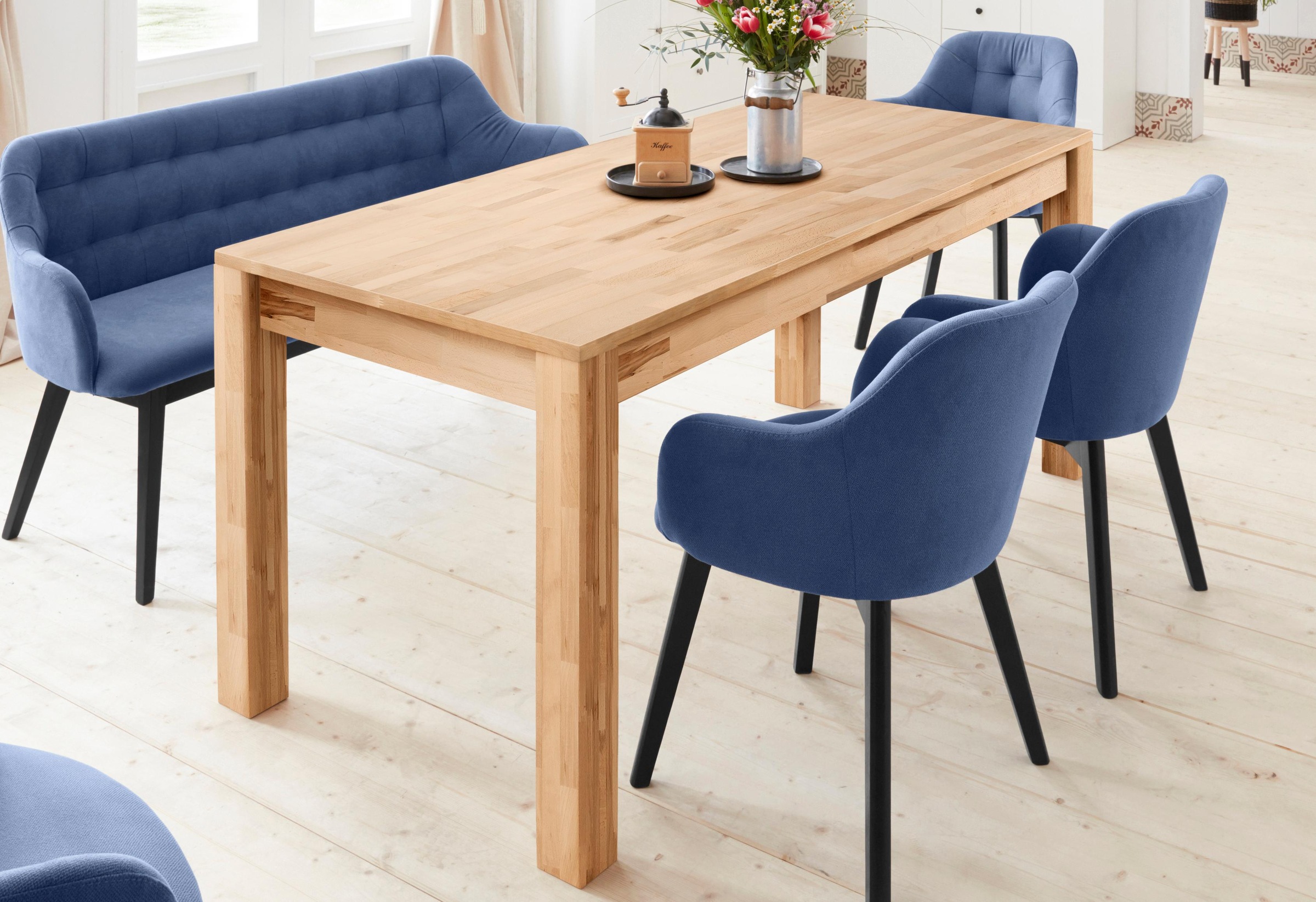 2. Bild von MCA living Esstisch »Paul«, Massivholz