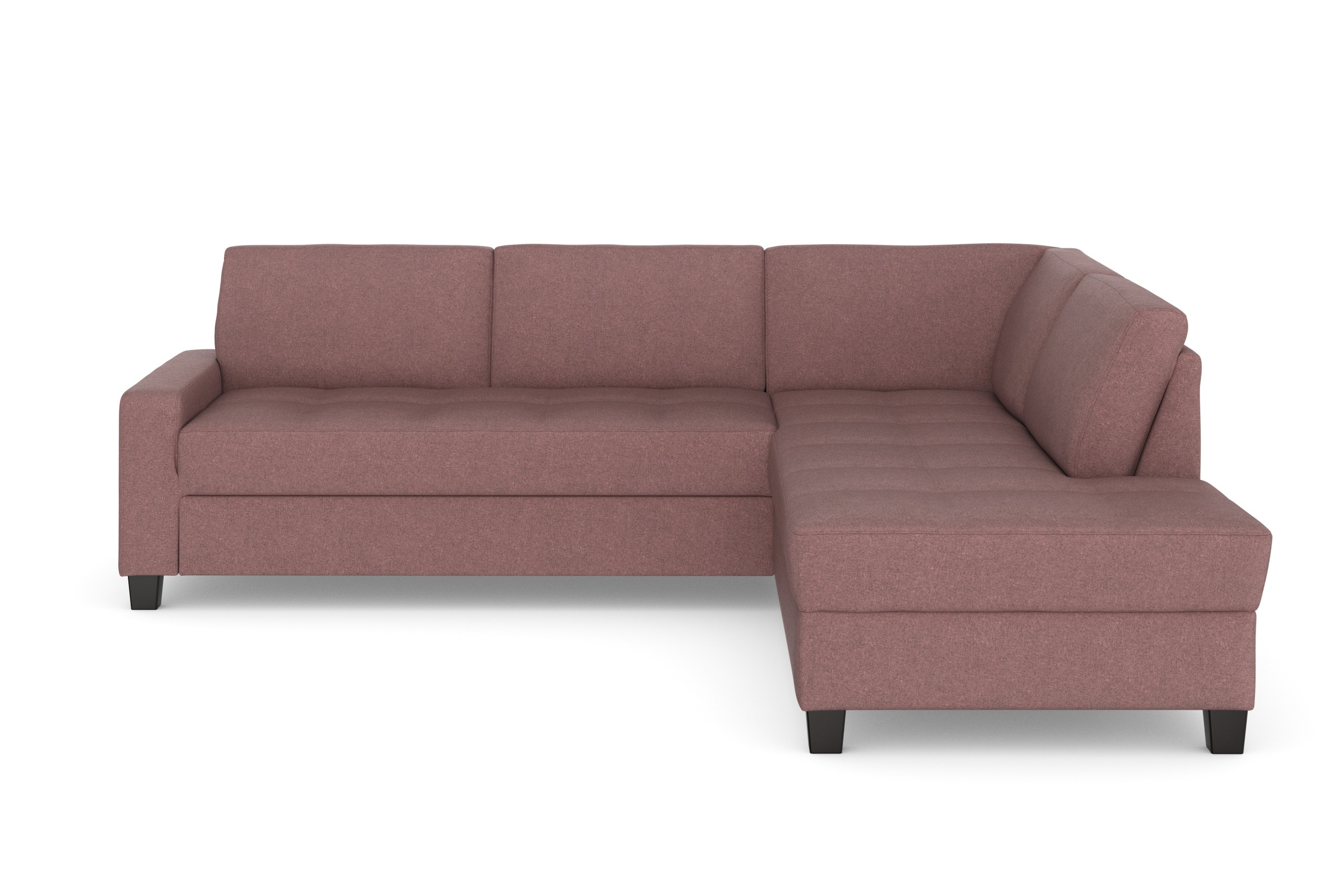 DOMO collection Ecksofa "Florentina zeitlos und elegant, Sitznähte als Desi günstig online kaufen