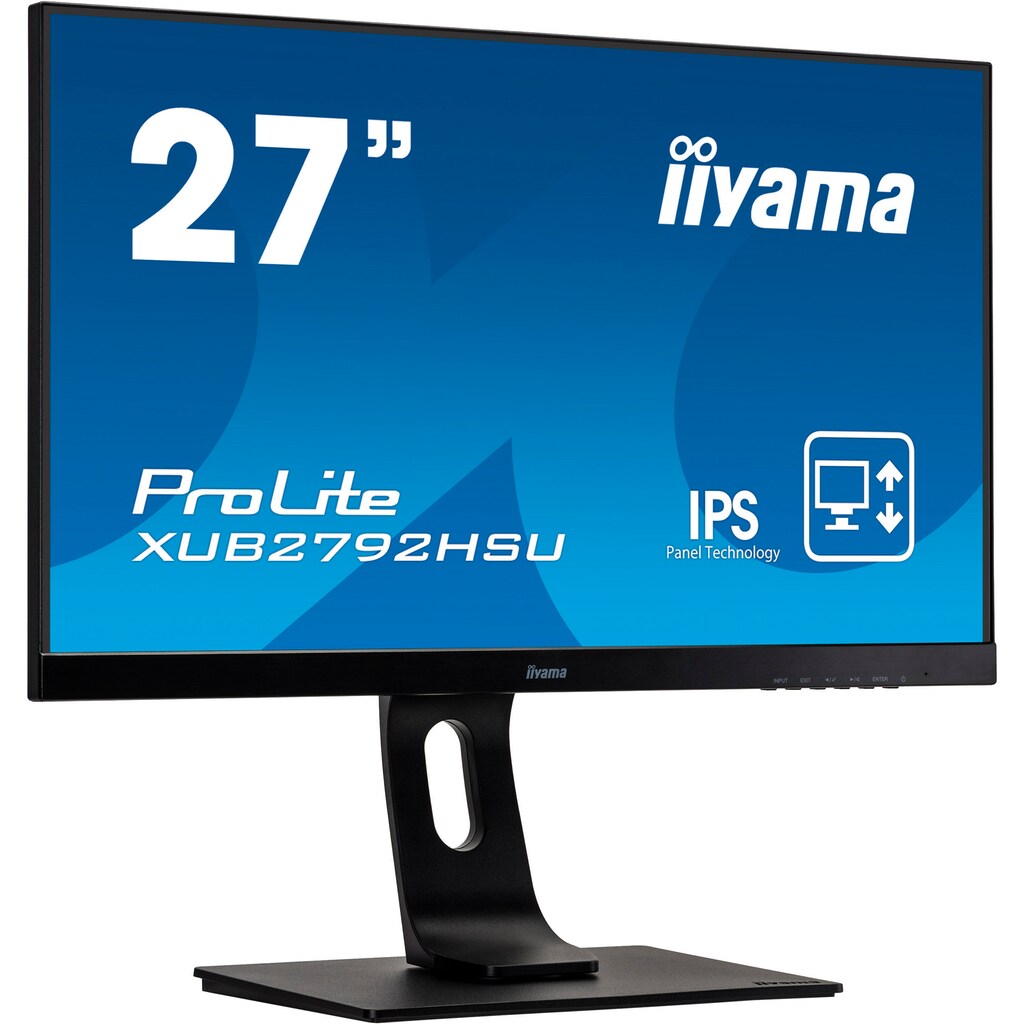 Iiyama Gaming-Monitor »PROLITE XUB2792HSU-B1«, 69 cm/27 Zoll, 1920 x 1080 px, Full HD, 4 ms Reaktionszeit