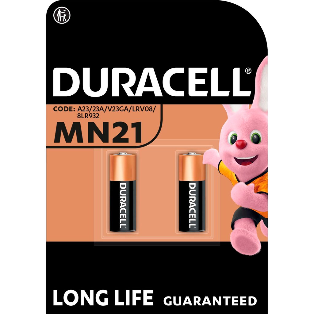 Duracell Batterie »2er Pack Electronics«, MN21, (2 St.)