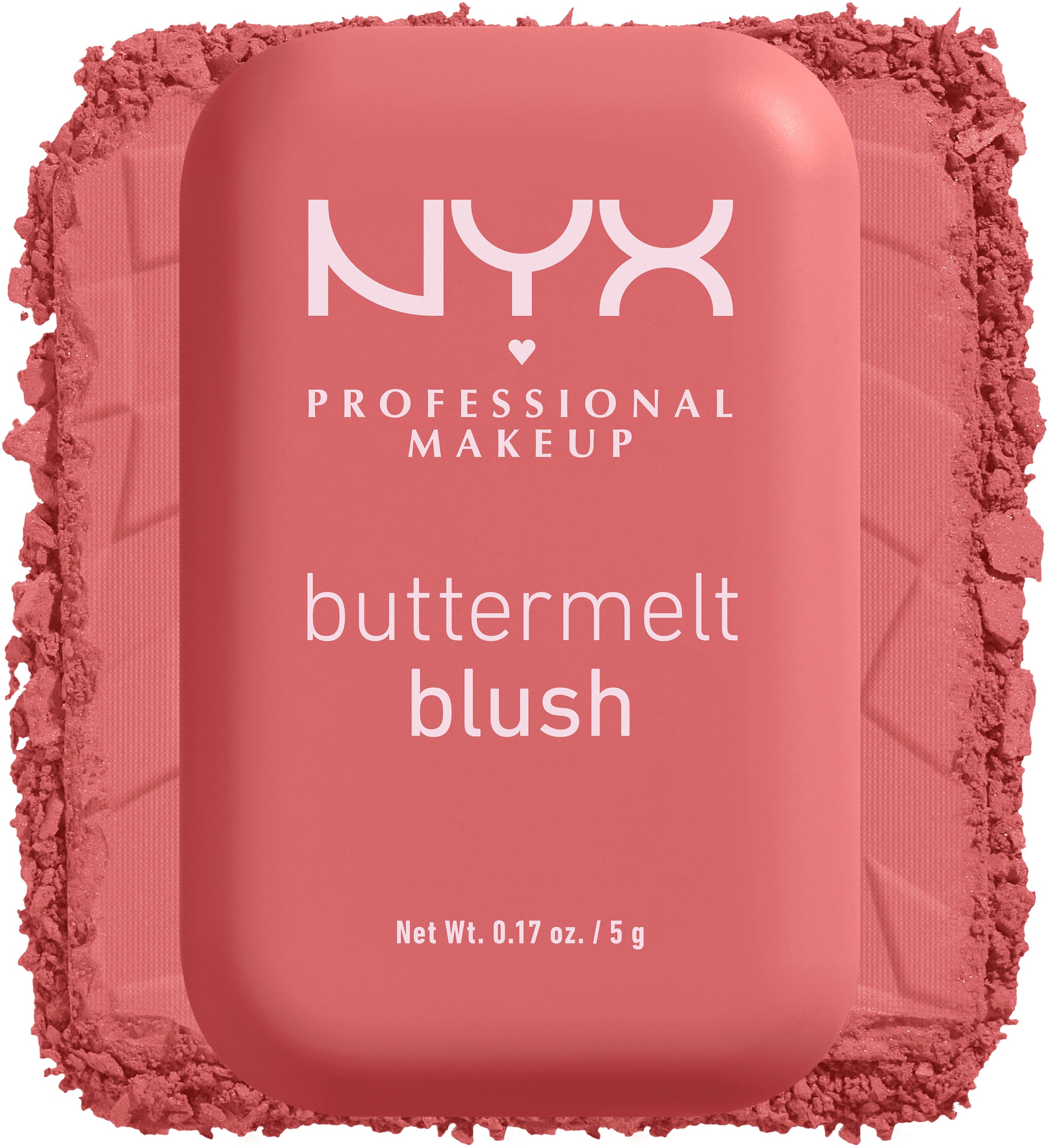 NYX Rouge »Makeup Buttermelt Blush«, Cremige, leichte Textur, variable Deckkraft, pflegende Formel.