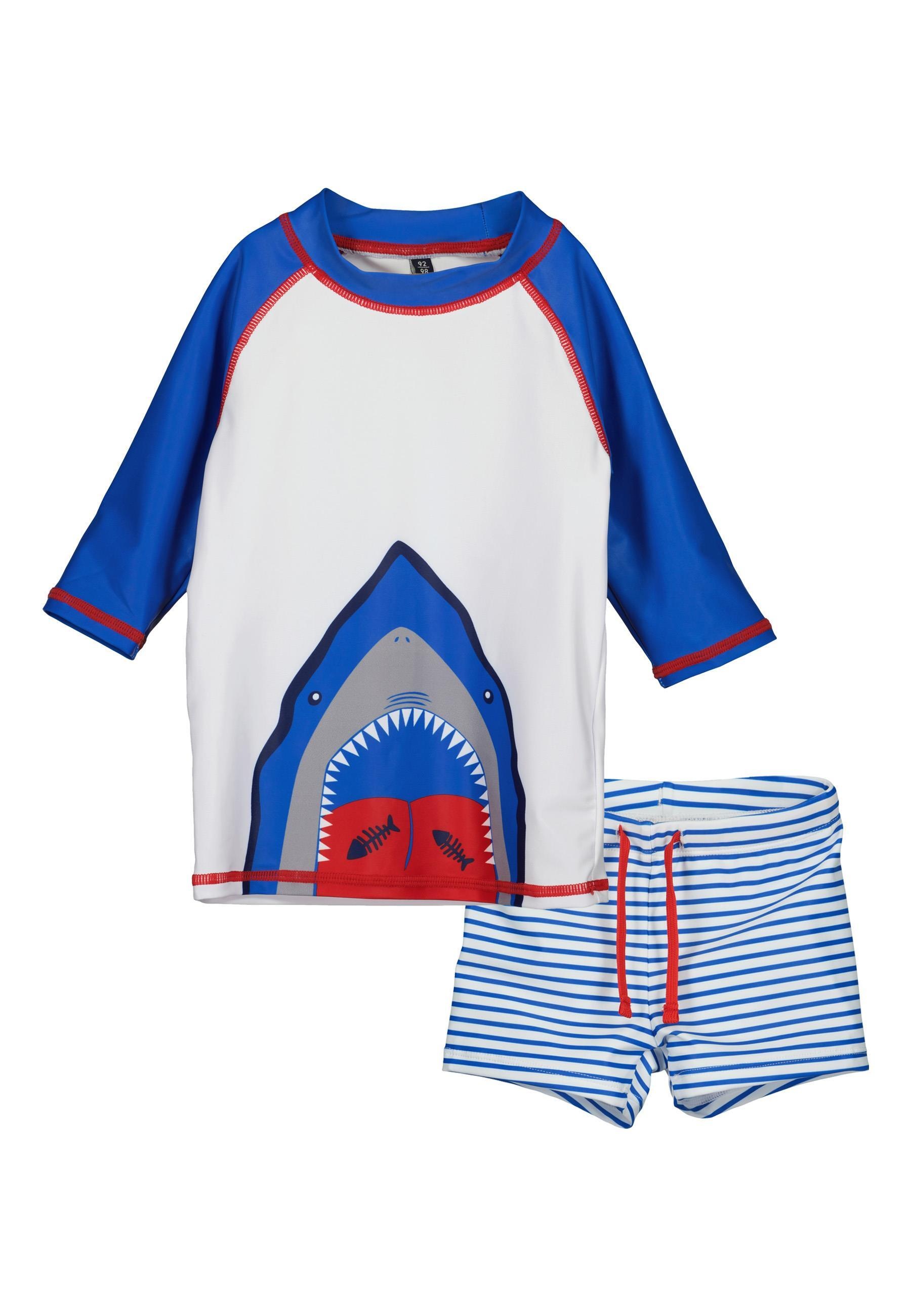 BLUE SEVEN Badehose »Beachset« 1 Stk. tlg. Allover Druck 558 - ROYAL 104/110 104/110 Lässiges Beachset für Jungs