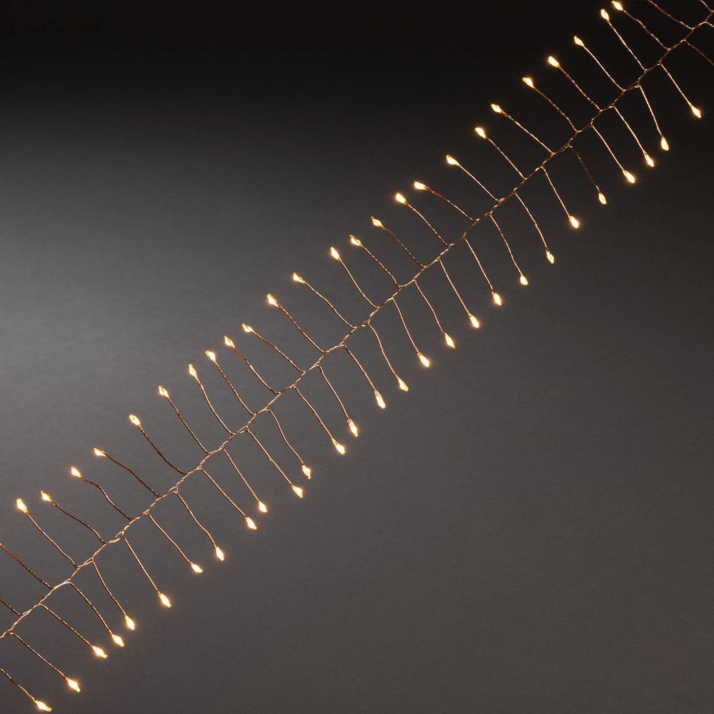 KONSTSMIDE LED-Lichterkette »Weihnachtsdeko«, 200 bernsteinfarbene Dioden günstig online kaufen
