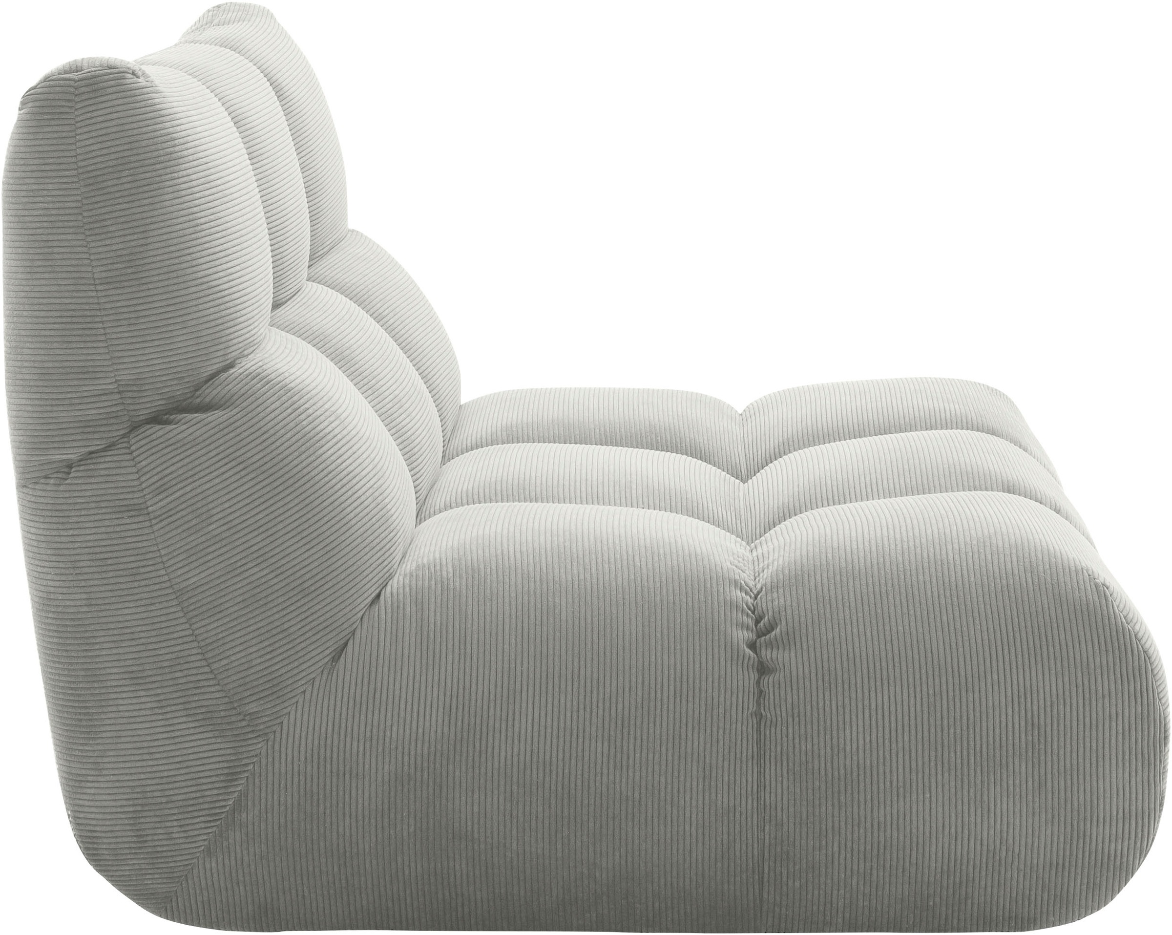 Home affaire 1,5-Sitzer »Graceland, 360° drehbarer Sessel, Breite 107cm« mit eleganter Steppung, Rundumbezug & weicher Polsterung