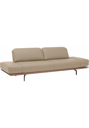 hülsta sofa 3-Sitzer »hs.420«, in 2 Qualitäten, Holzrahmen in Eiche Natur oder Nußbaum kaufen