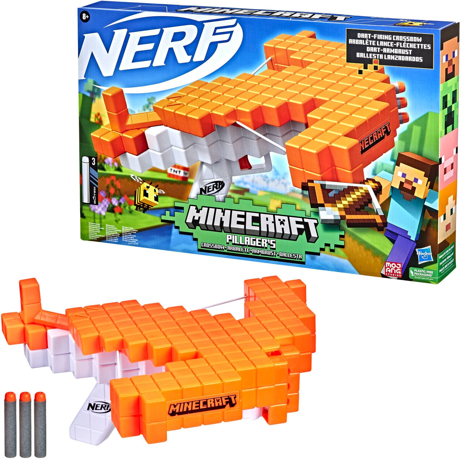 Hasbro Blaster »Minecraft Pillager‘s Armbrust«, Spielzeug-Armbrust