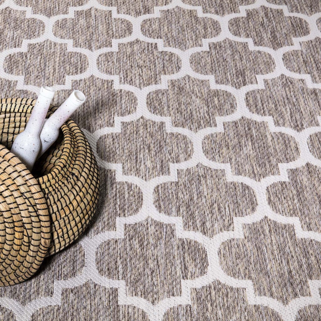 Carpet City Outdoorteppich »Outdoor 462«, rechteckig, 5 mm Höhe, Läufer, UV-beständig, Flachgewebe, auch quadratisch, In- und Outdoor