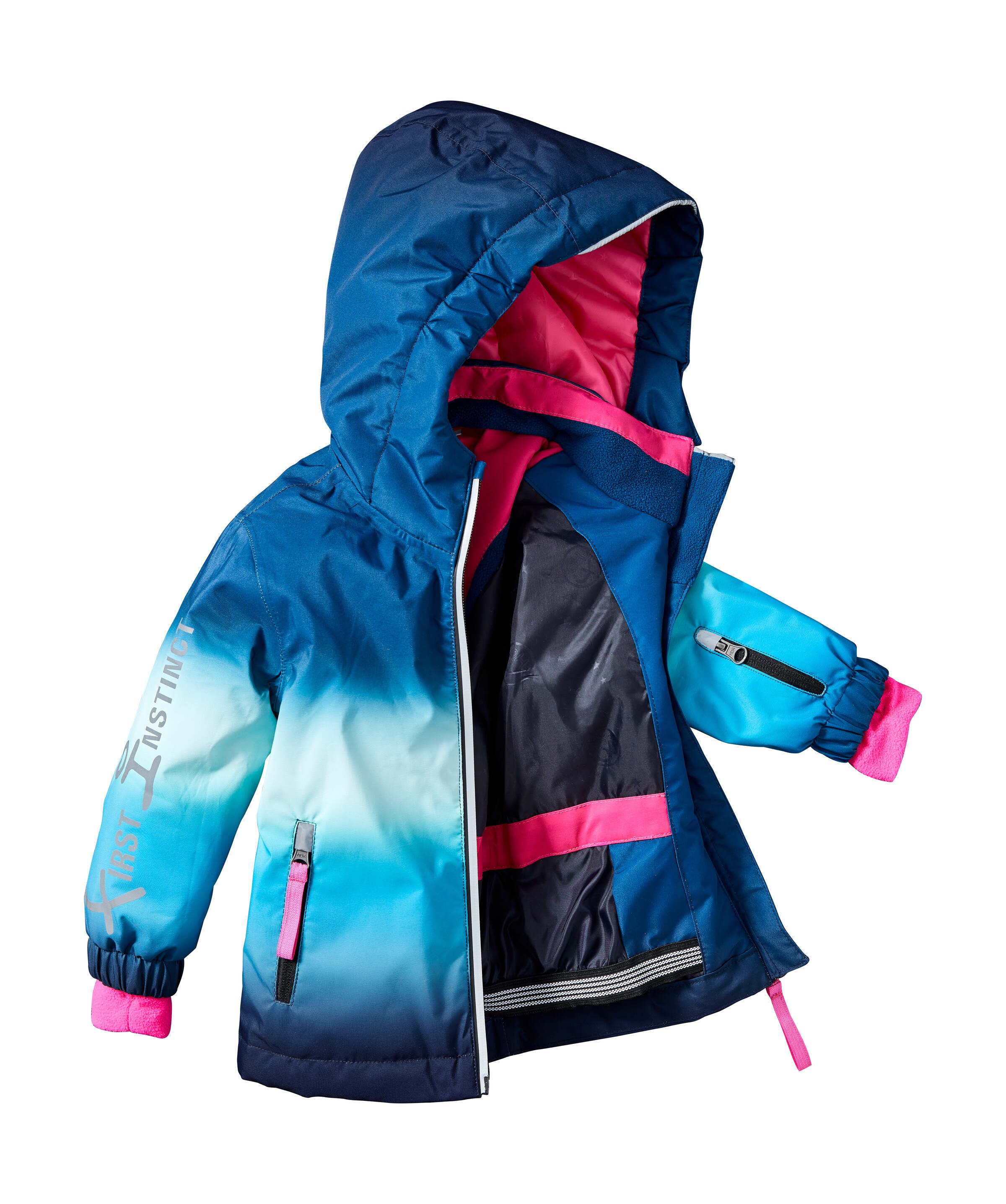 first instinct by killtec Skijacke »FISW 37 MNS SKI JCKT«, Wasserdichte Winterjacke, warm gefüttert, reflektierende Elemente