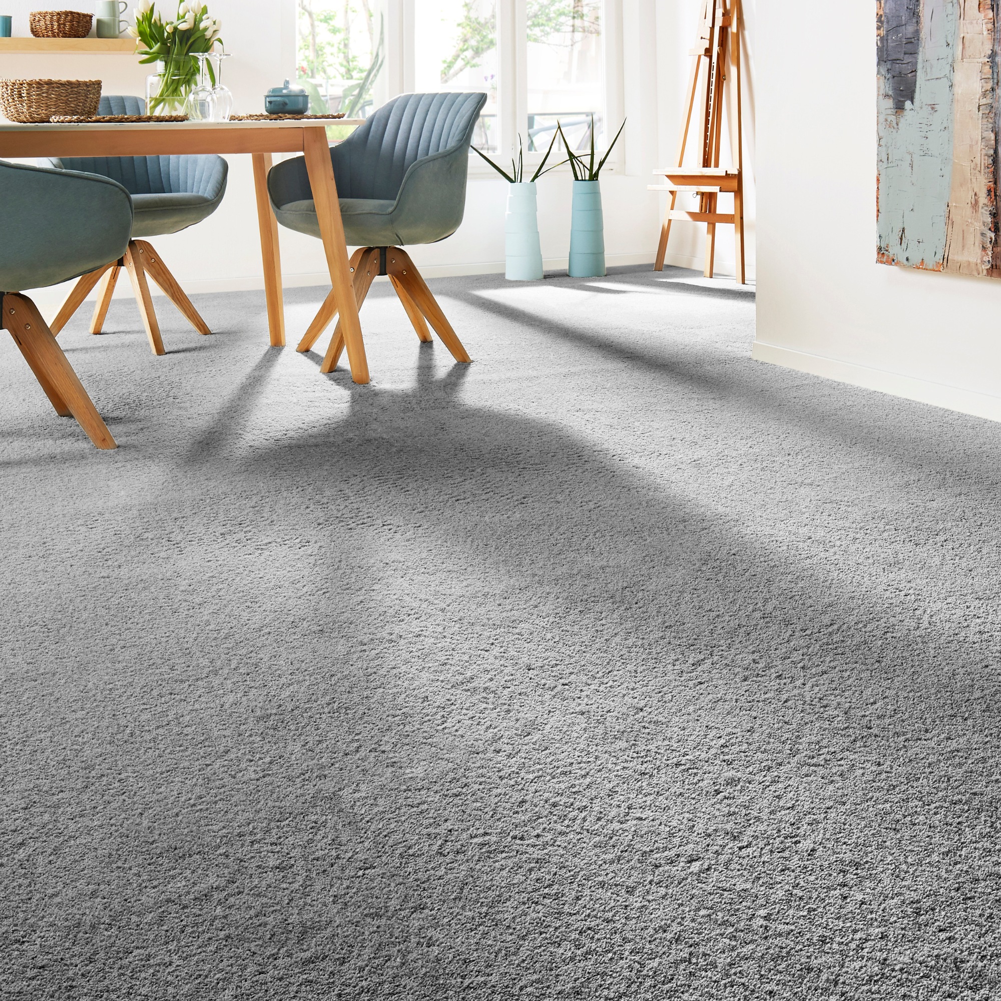 Andiamo Teppichboden »Verona, Velours, Made in Belgium«, rechteckig, 6 mm H günstig online kaufen