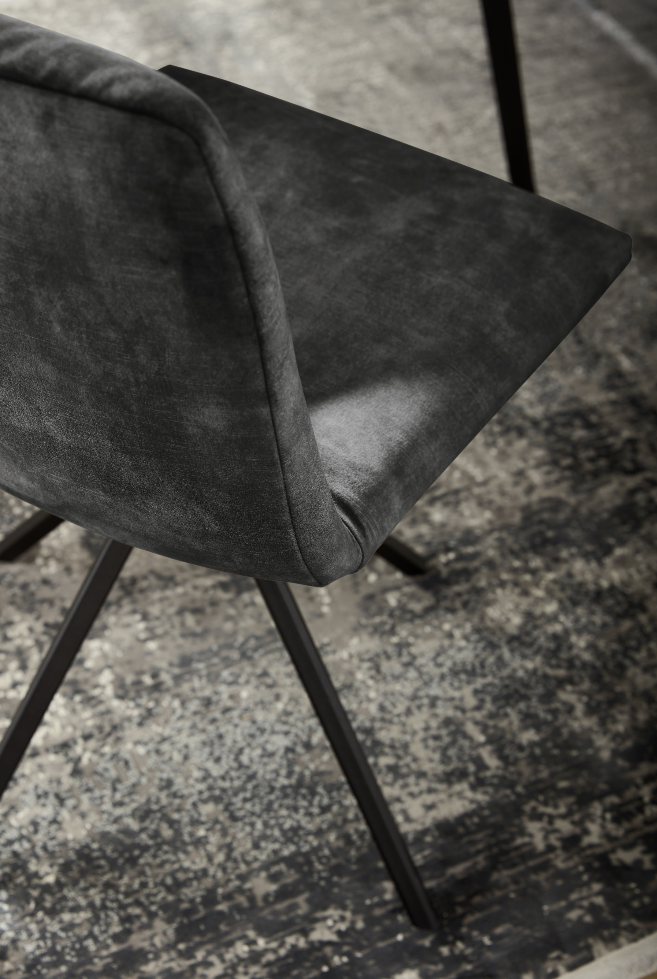 Musterring Polsterstuhl »JustB! SP500« () 1 Stk.ohne Armlehne, wahlweise mit Drehfunktion, Stativgestell in schwarz